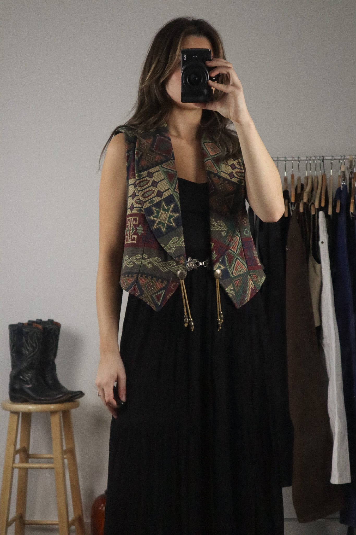 Made in Canada x Vintage x Tapestry Vest (M)