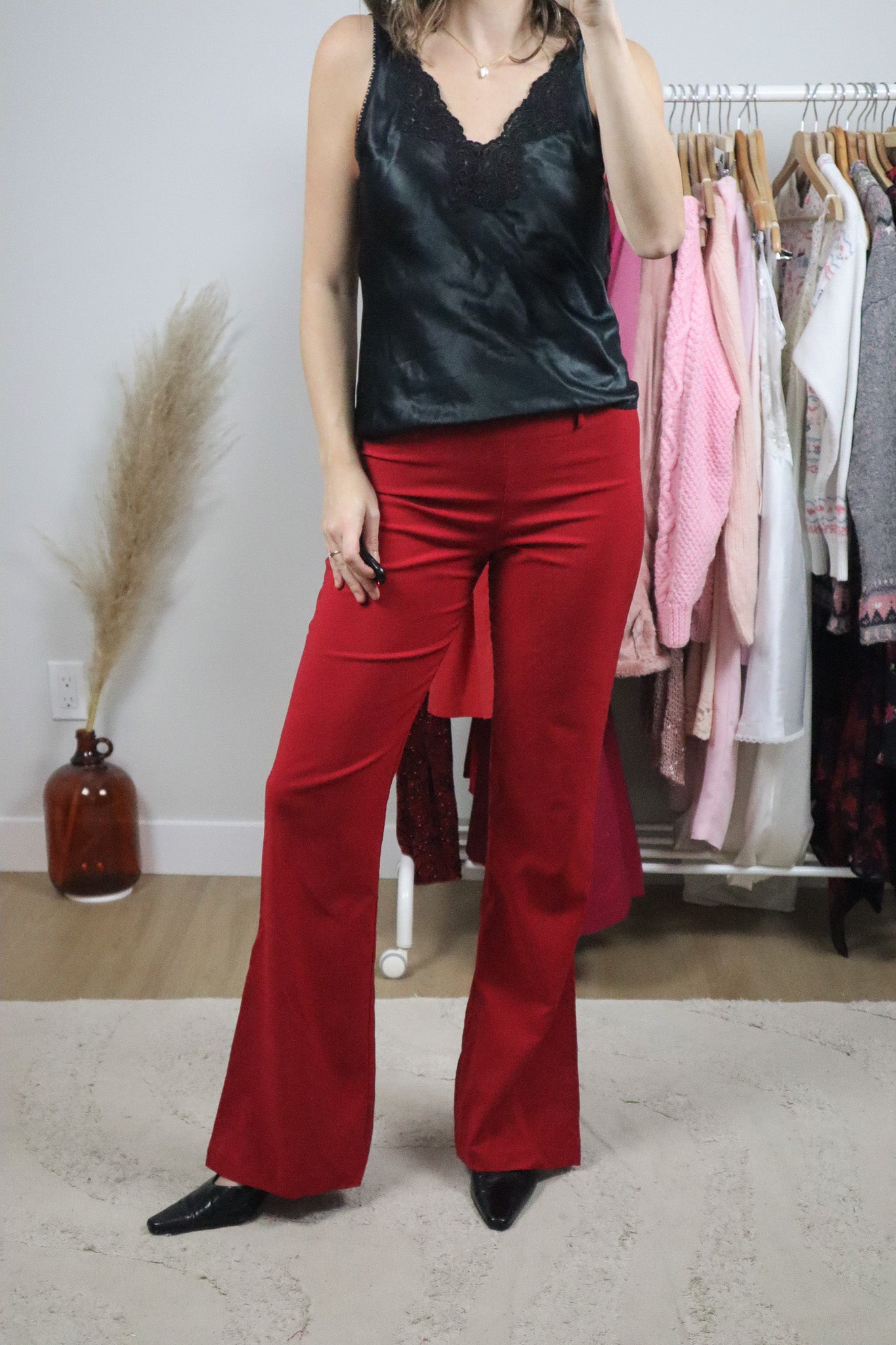 Made in Canada x Vintage x Lowrise Flare Pants (4/6)