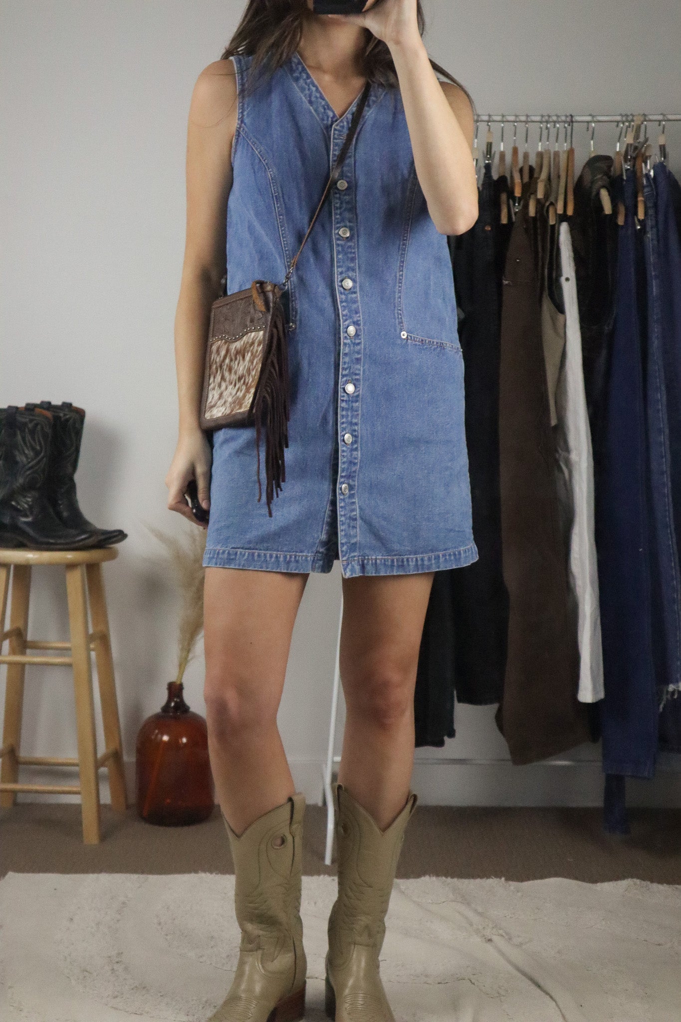 Western x Fringe Purse