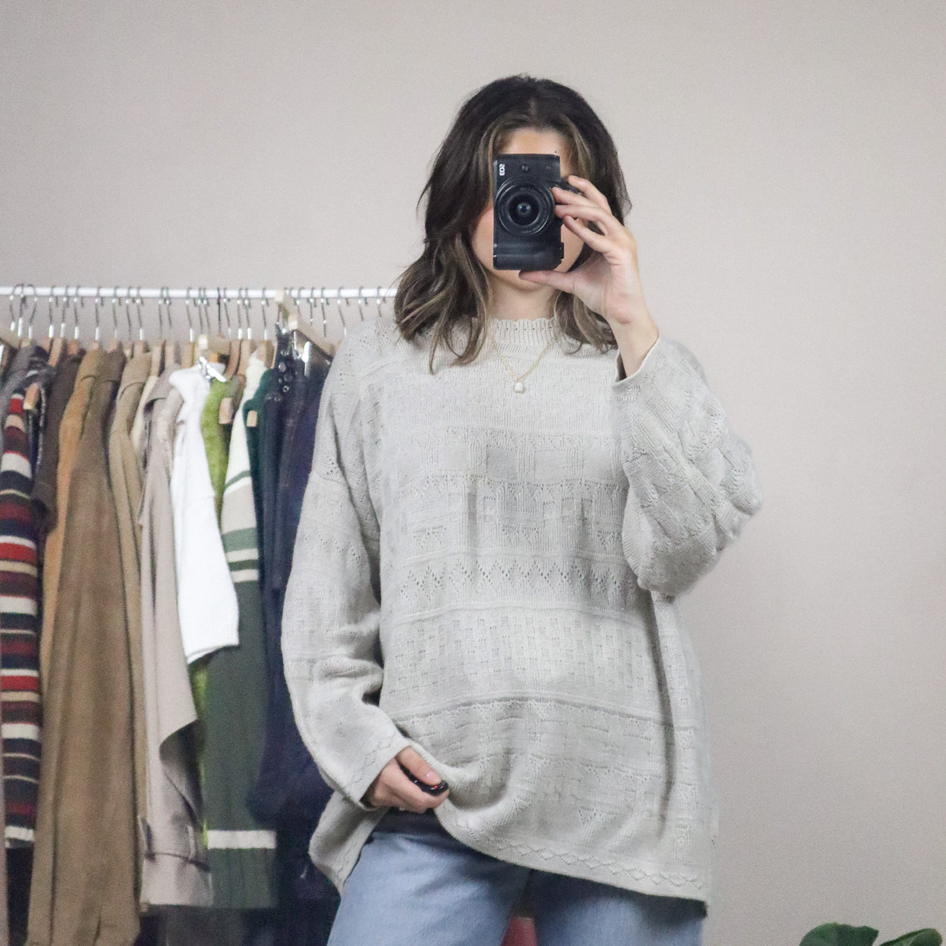 Vintage x Textured Knit (L/XL)