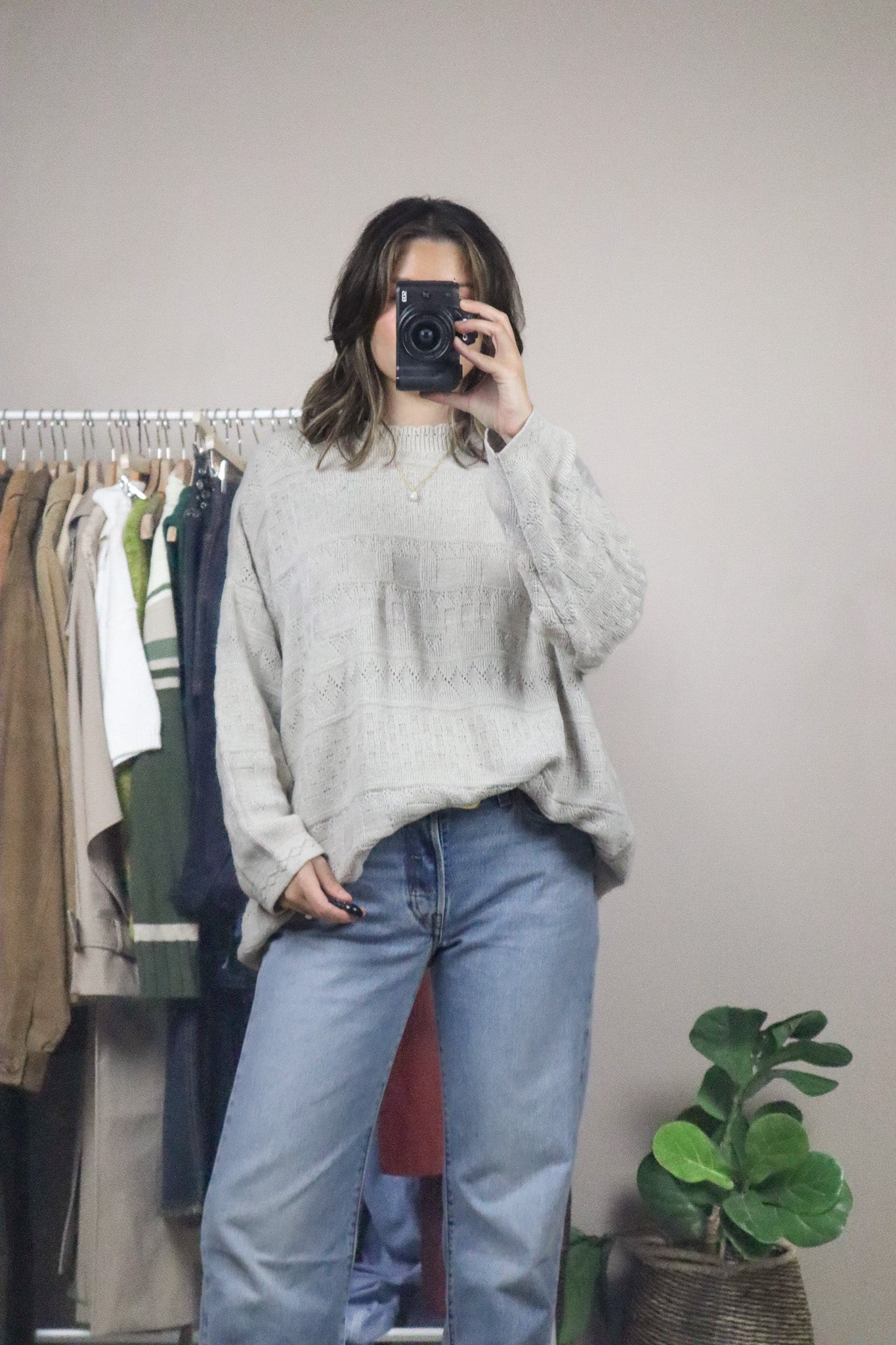 Vintage x Textured Knit (L/XL)