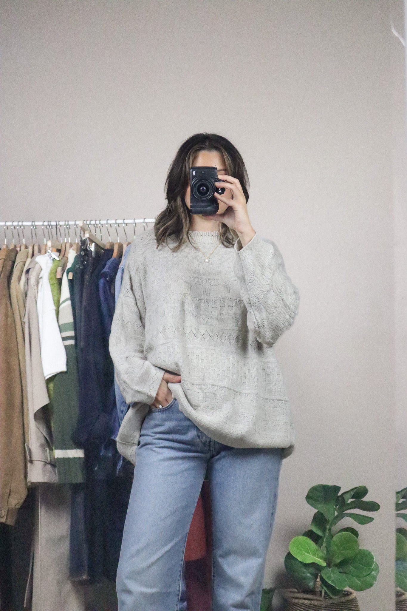 Vintage x Textured Knit (L/XL)