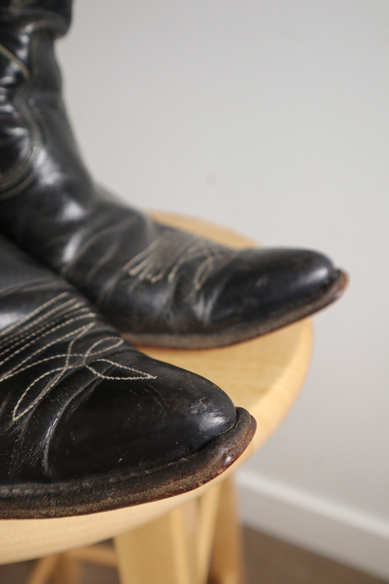 Made in USA x Vintage x 1960s ACME Leather Cowboy Boots (W7.5)