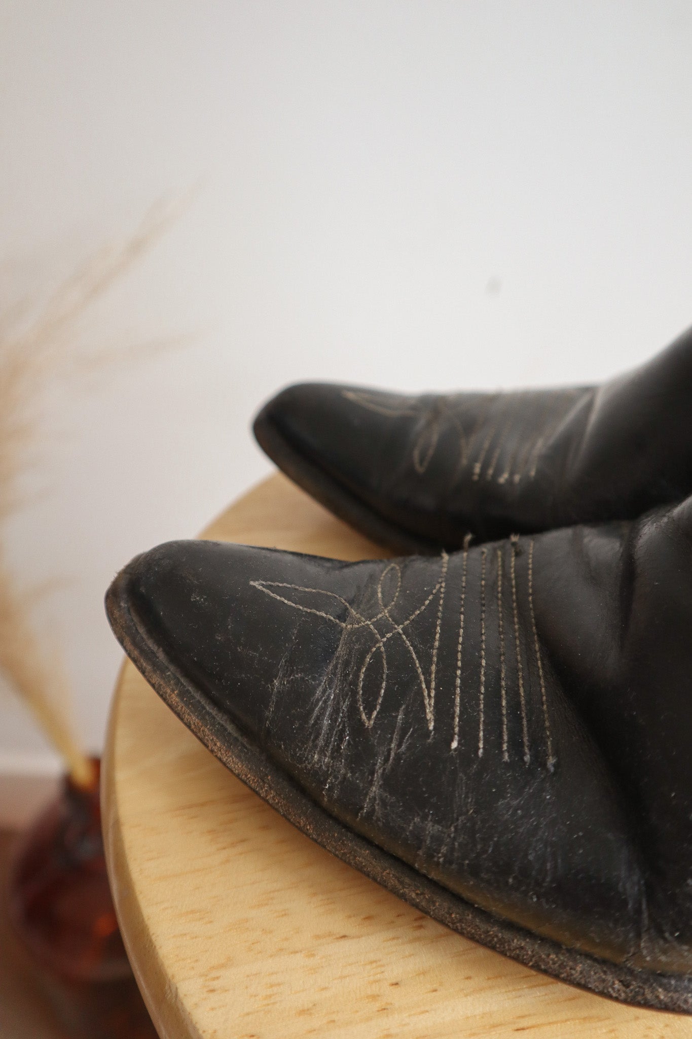 Made in USA x Vintage x 1960s ACME Leather Cowboy Boots (W7.5)