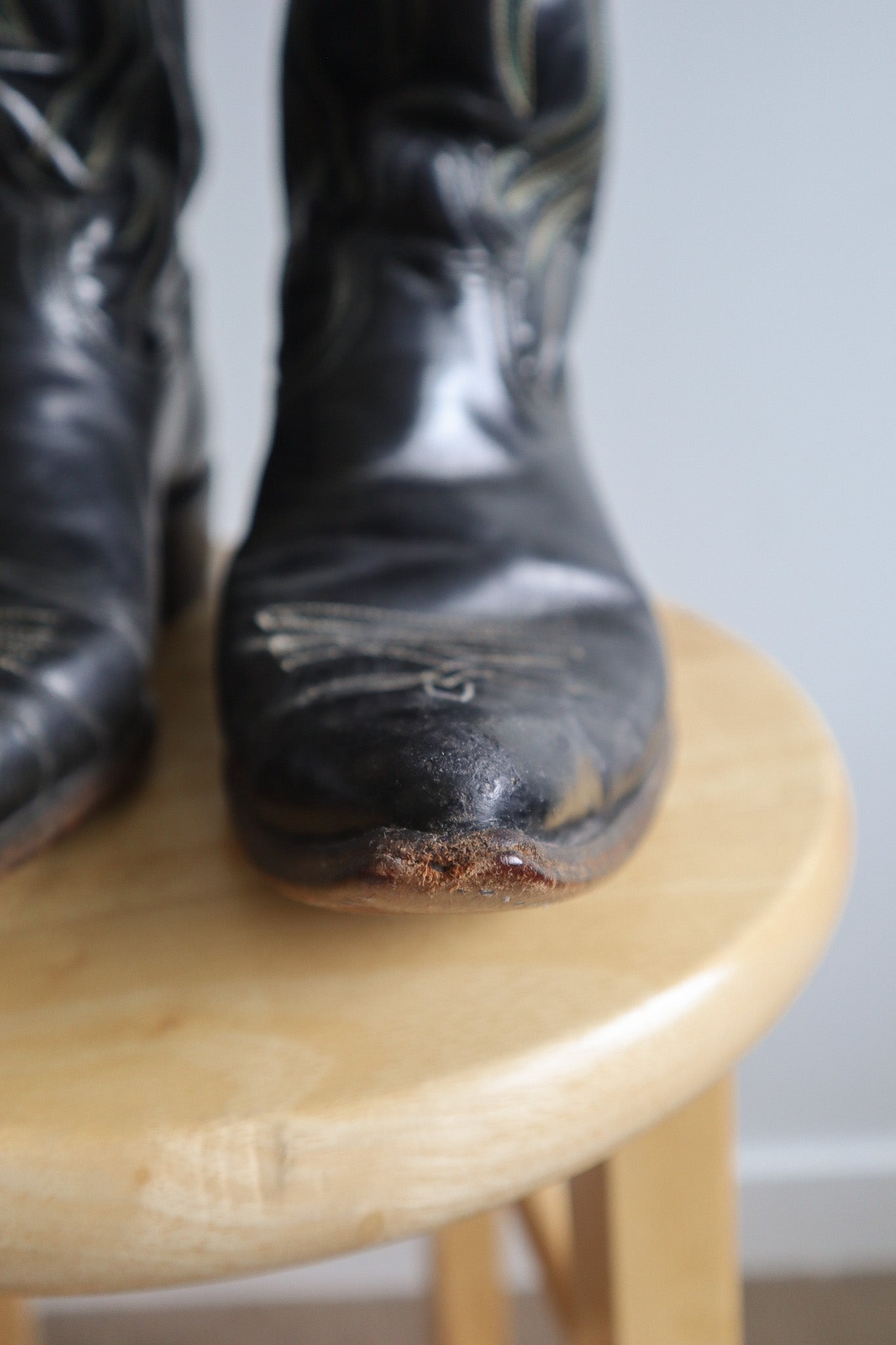 Made in USA x Vintage x 1960s ACME Leather Cowboy Boots (W7.5)