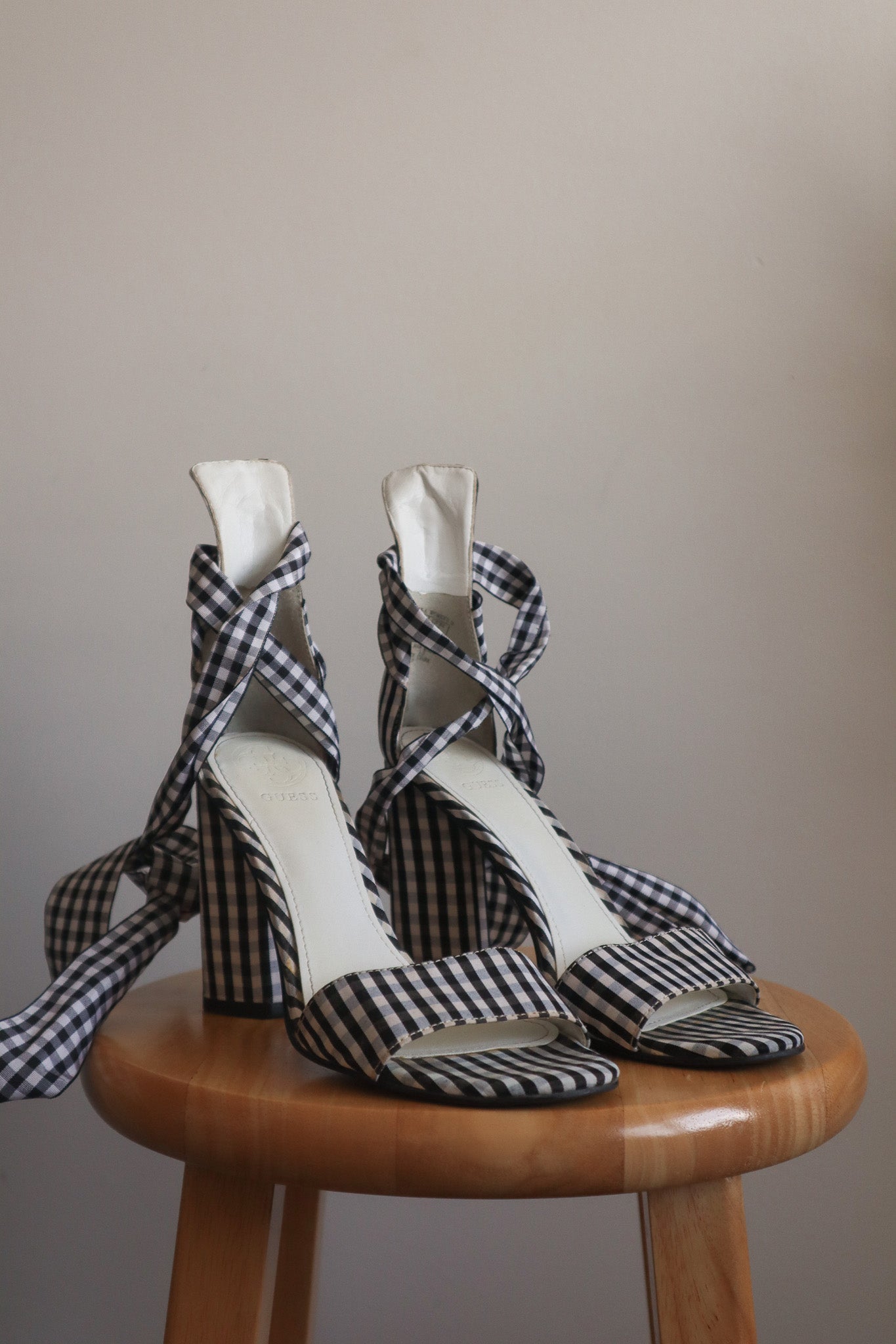 Modern x Guess Gingham Heels (7)
