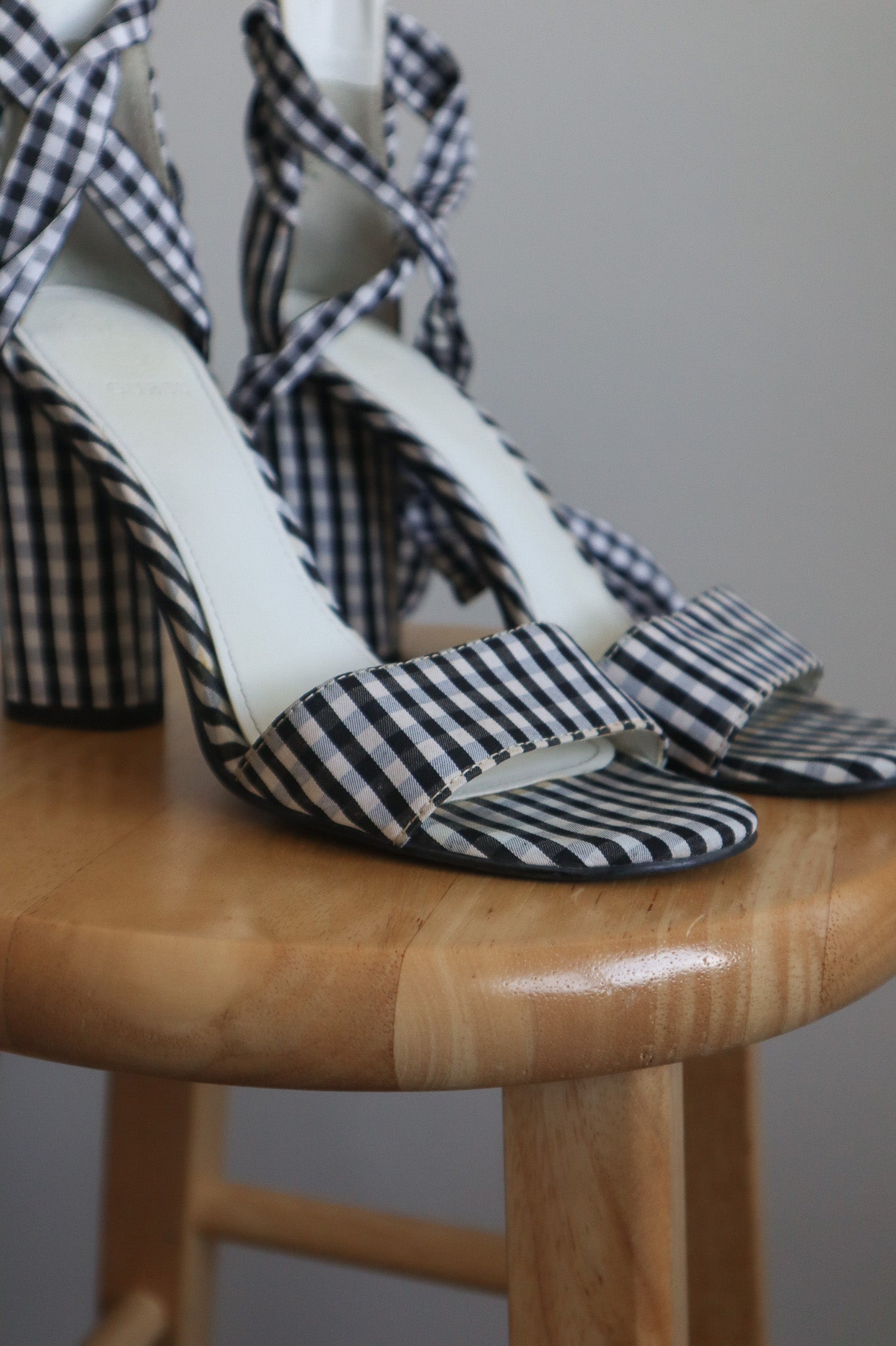 Modern x Guess Gingham Heels (7)