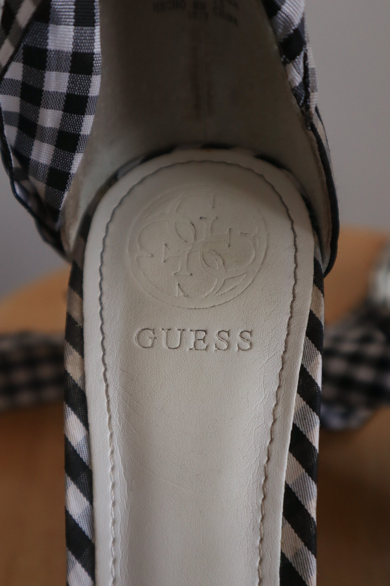 Modern x Guess Gingham Heels (7)
