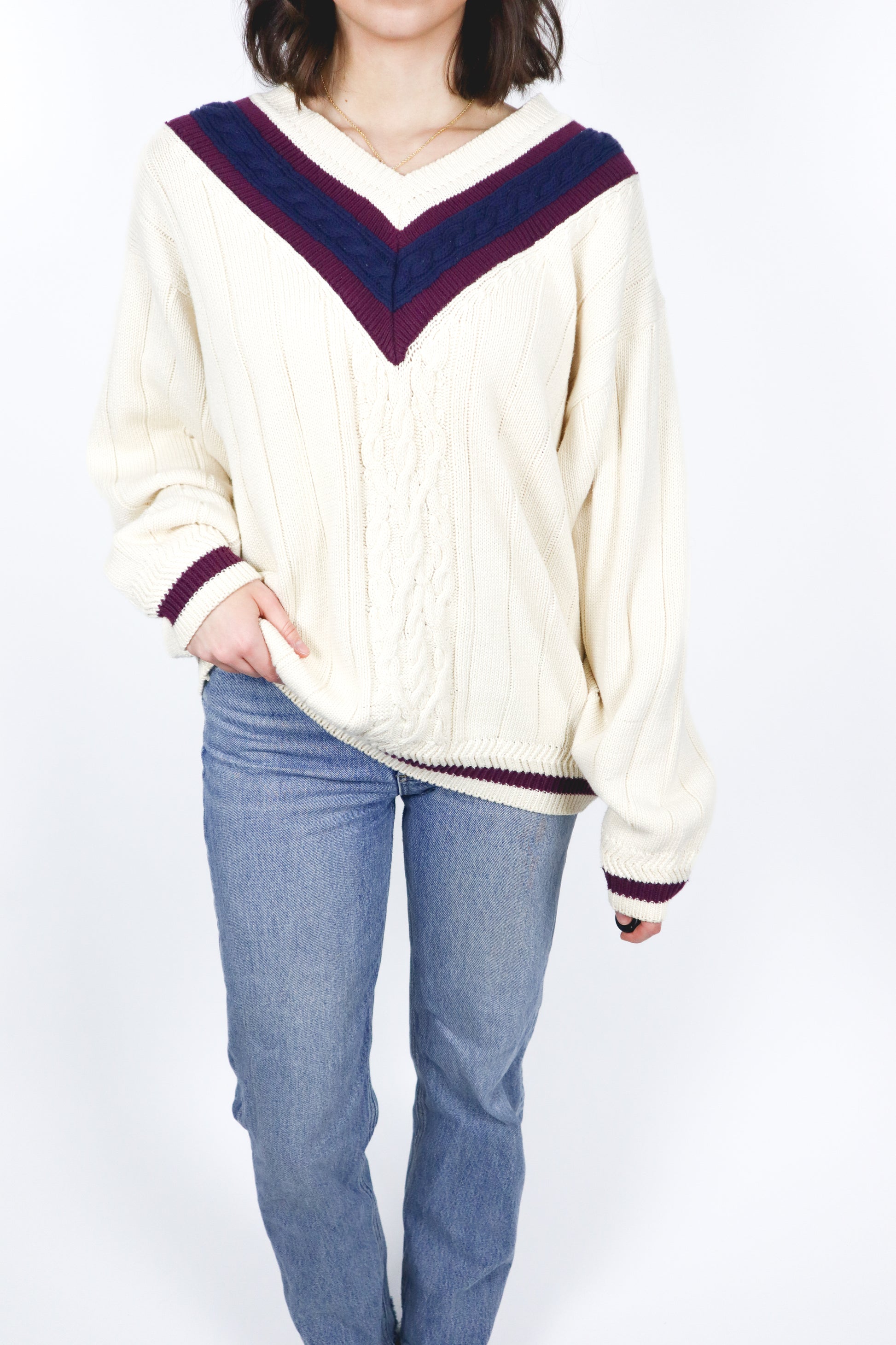 Vintage x Knit Sweater (M/L)