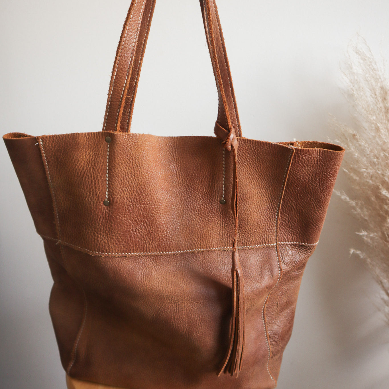 Made in Canada x Vintage x Leather Tote
