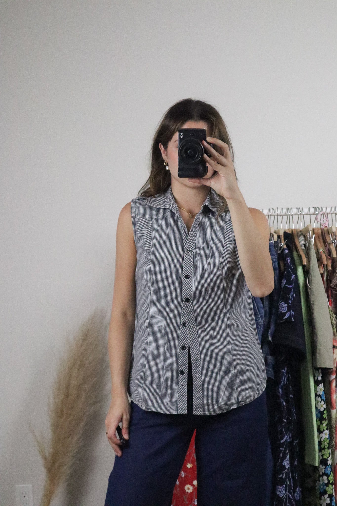 Vintage x Cotton Gingham Tank (4/6)