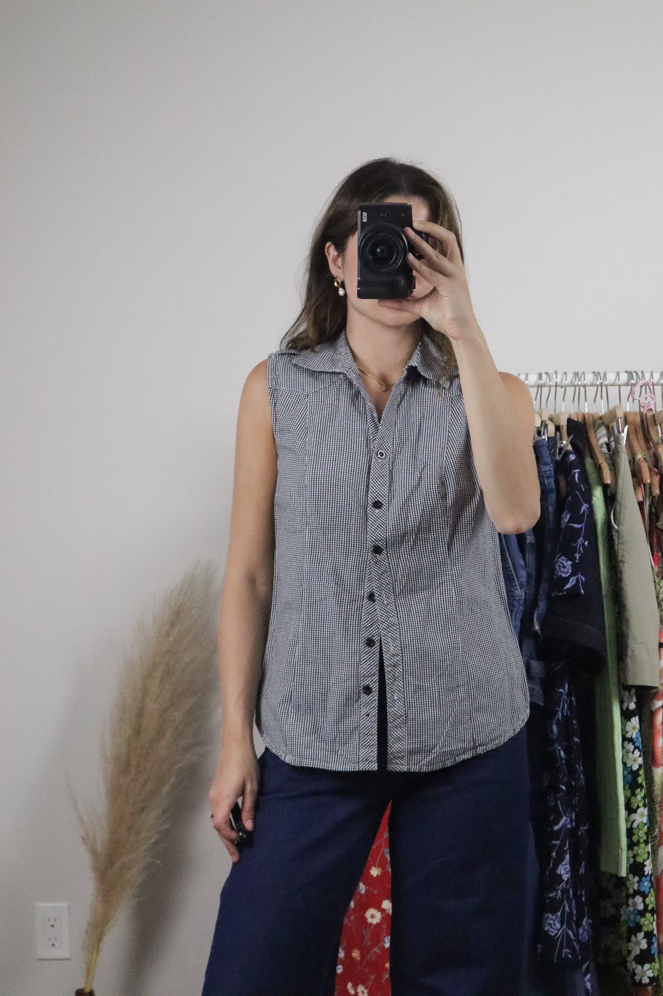 Vintage x Cotton Gingham Tank (4/6)