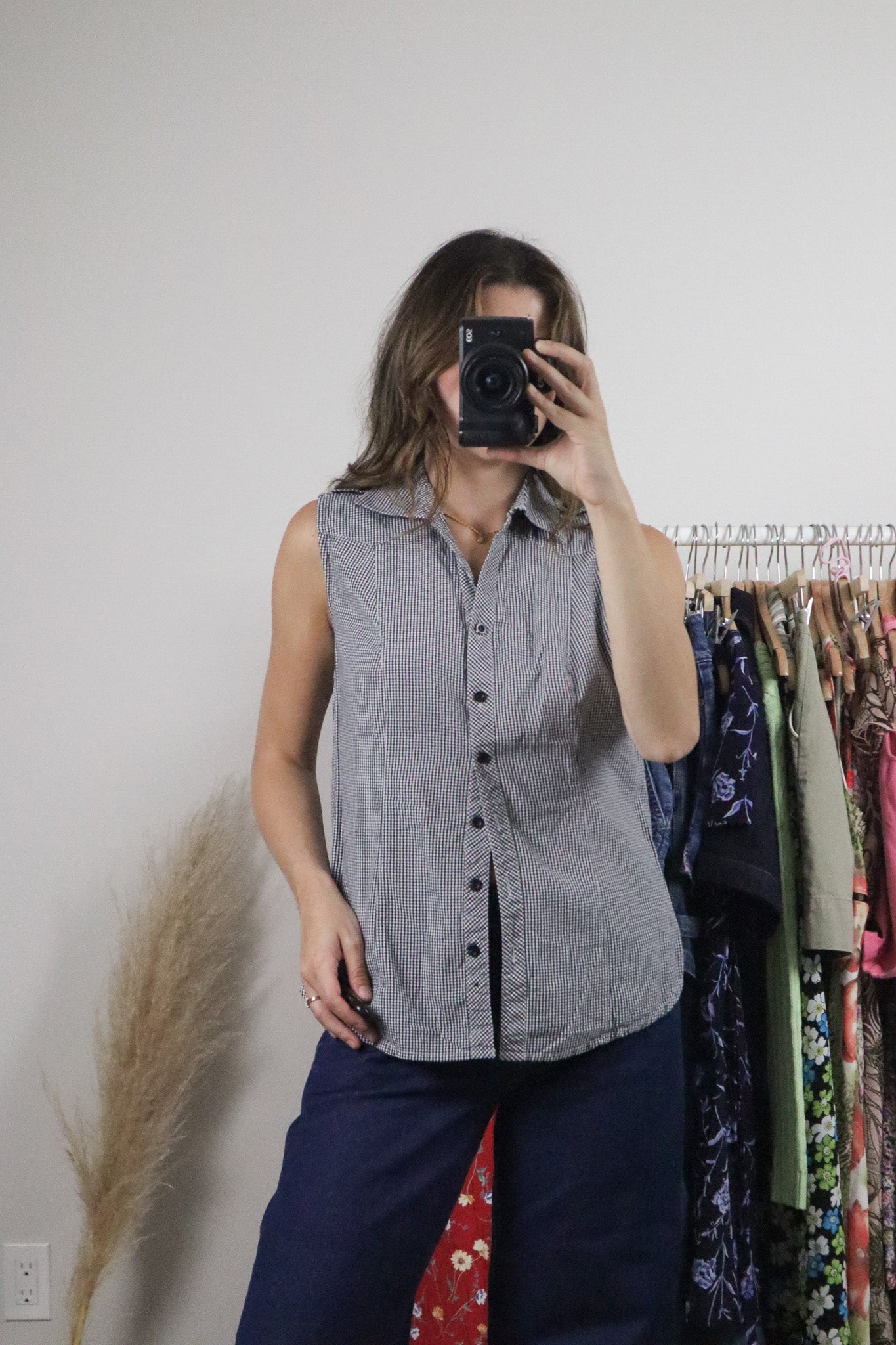 Vintage x Cotton Gingham Tank (4/6)