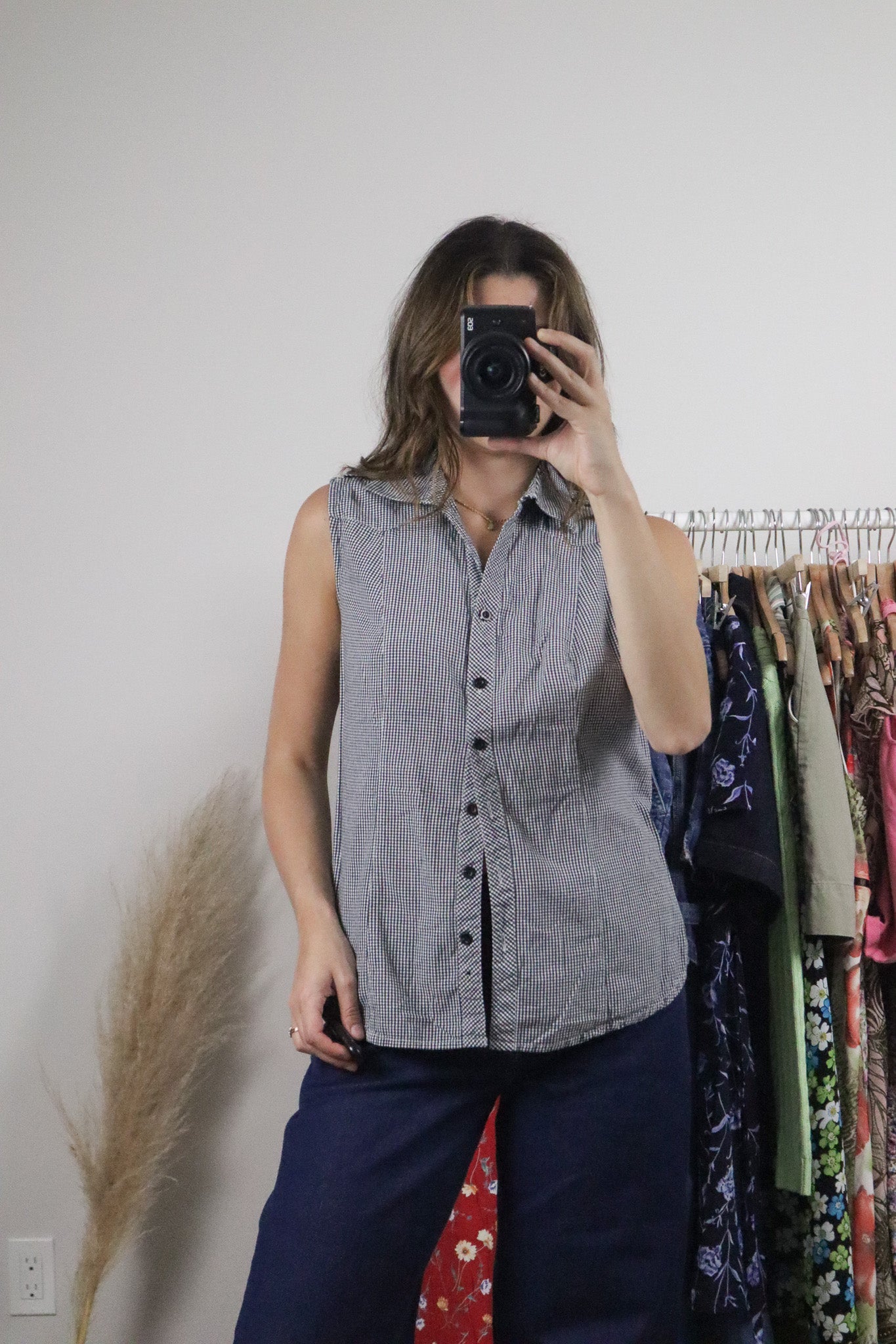 Vintage x Cotton Gingham Tank (4/6)