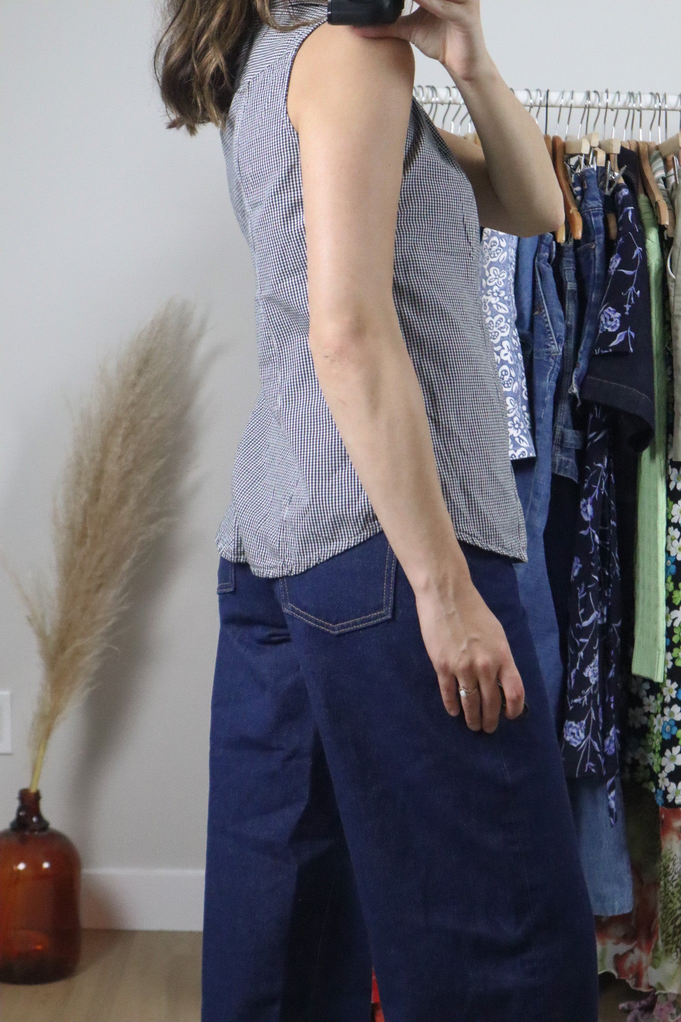 Vintage x Cotton Gingham Tank (4/6)