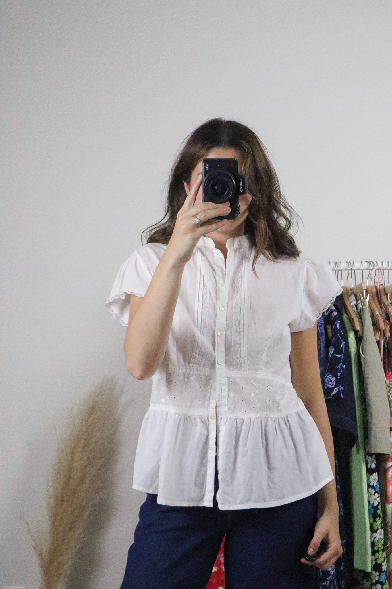 Vintage x Cotton Eyelet Lace Blouse (10)