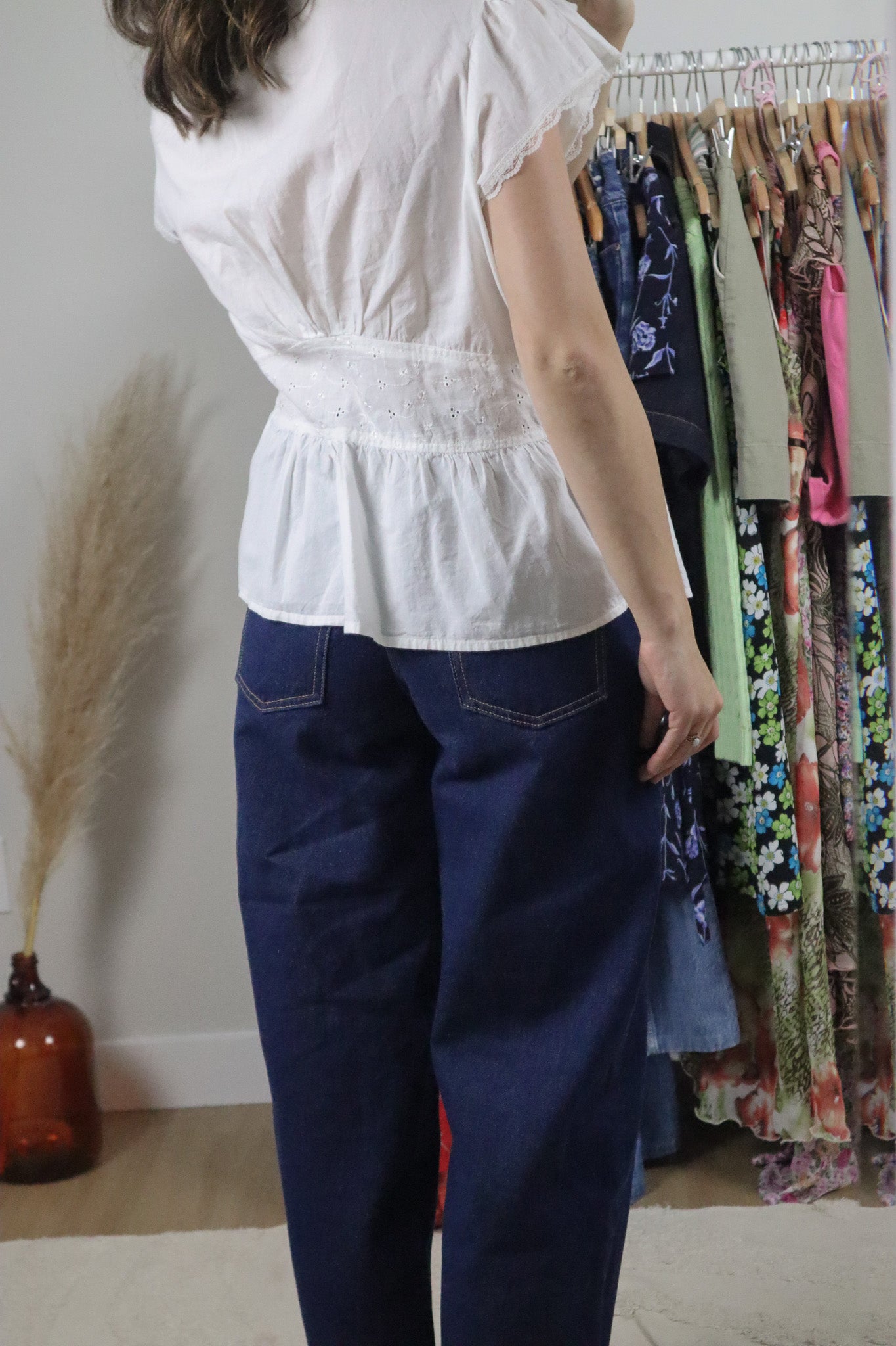 Vintage x Cotton Eyelet Lace Blouse (10)