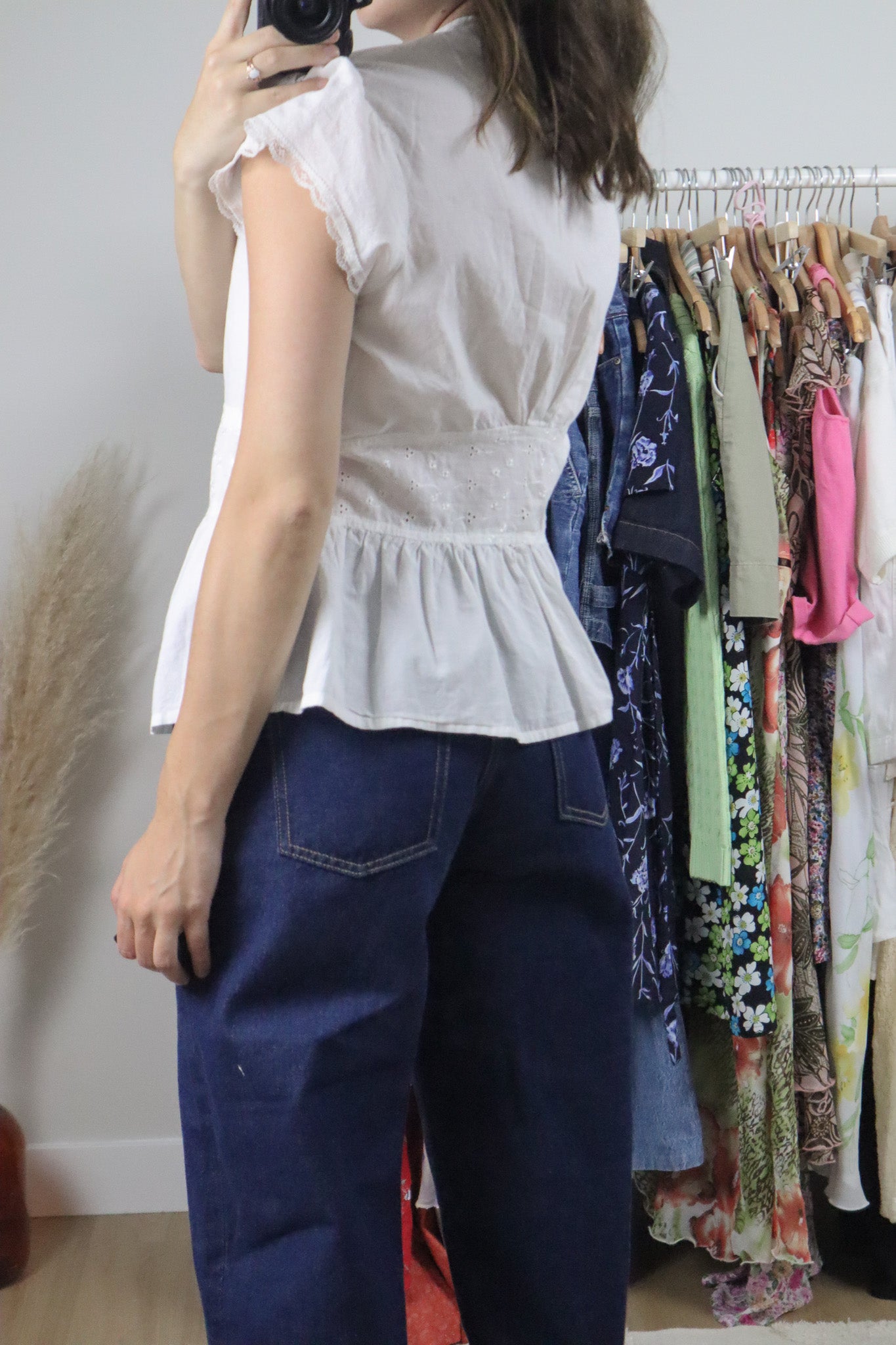 Vintage x Cotton Eyelet Lace Blouse (10)