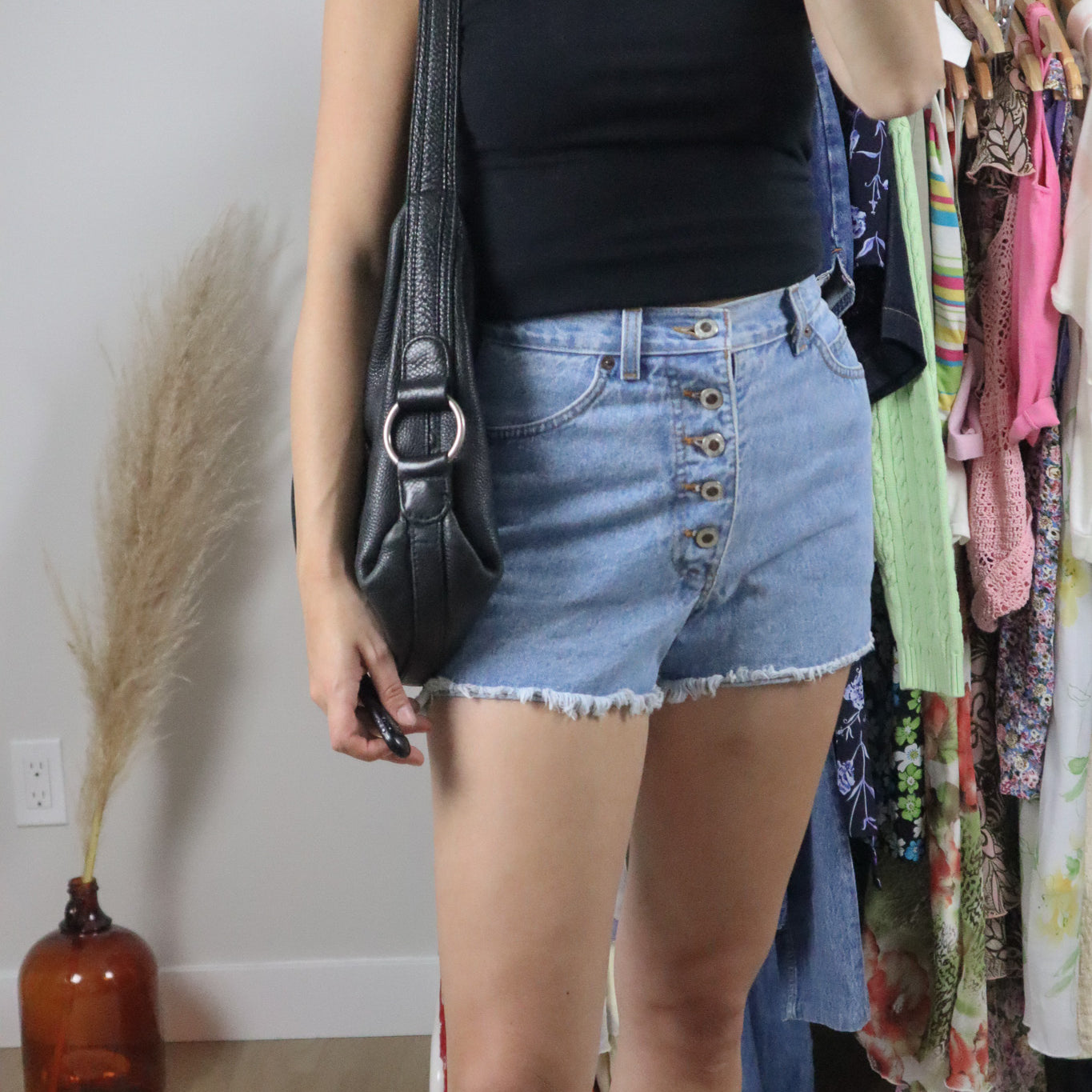 Vintage x Leather Hobo Bag