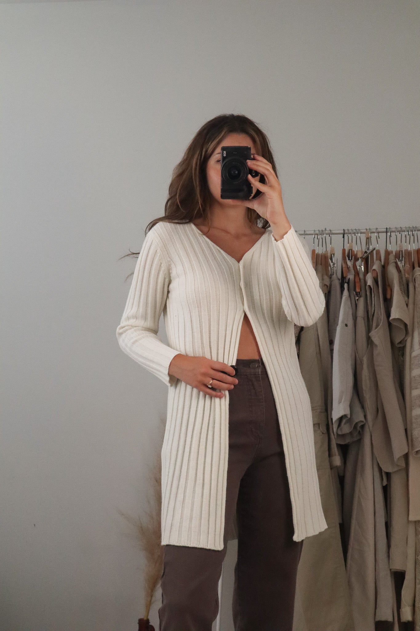 Vintage x Long Cardigan (S)