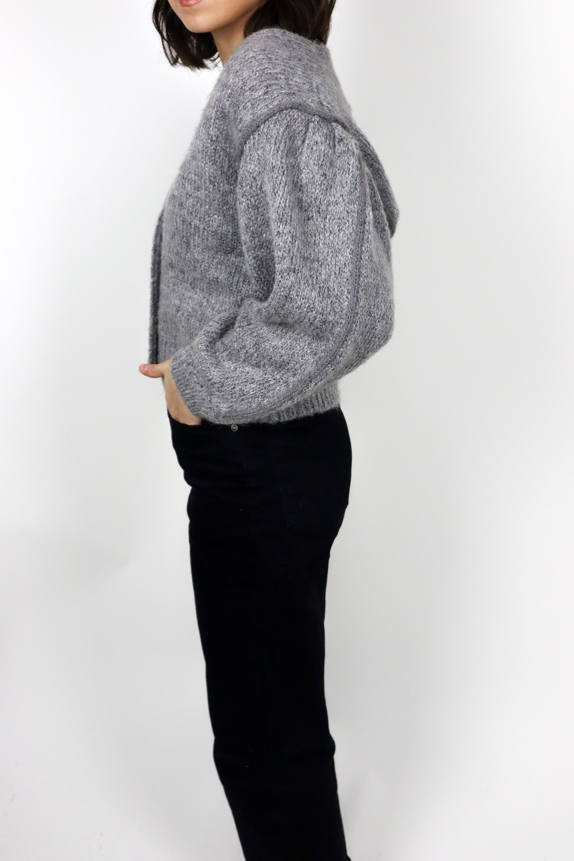 Vintage x Wool Blend Cardigan (S)