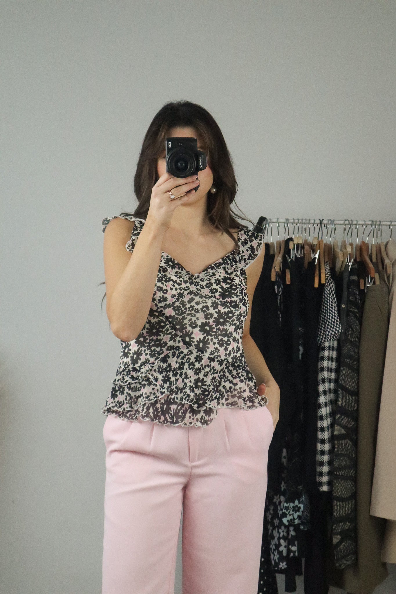 Vintage x Silk Floral Tank (4/6)