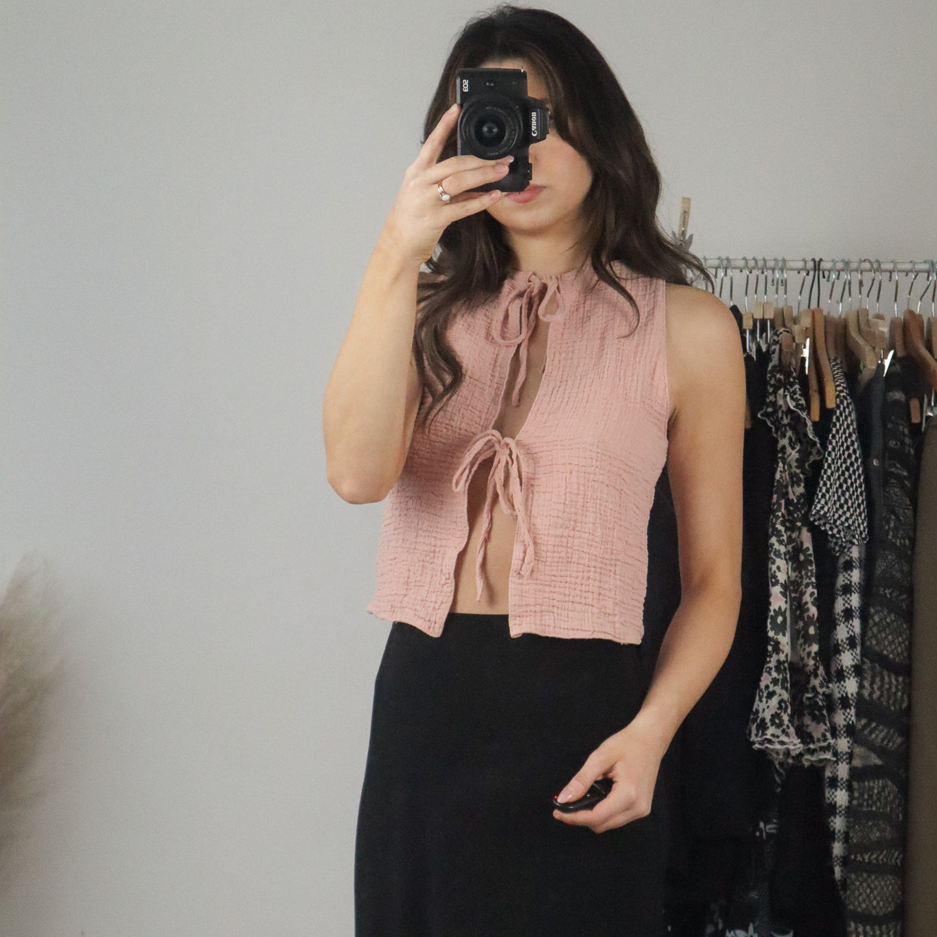 Modern x Tie Tank Top (XS/S)
