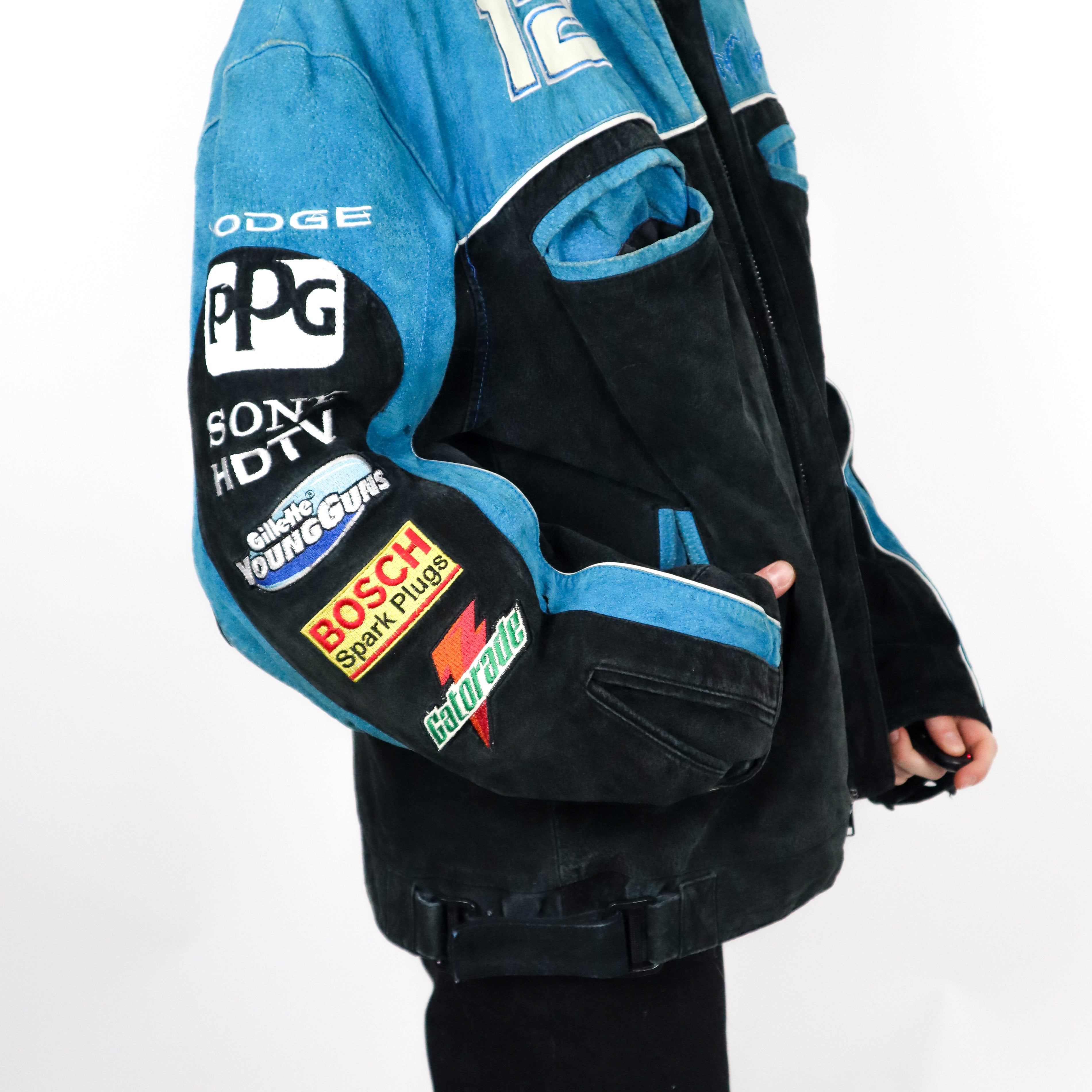 Vintage x Nascar Leather Racer Jacket (S-L)