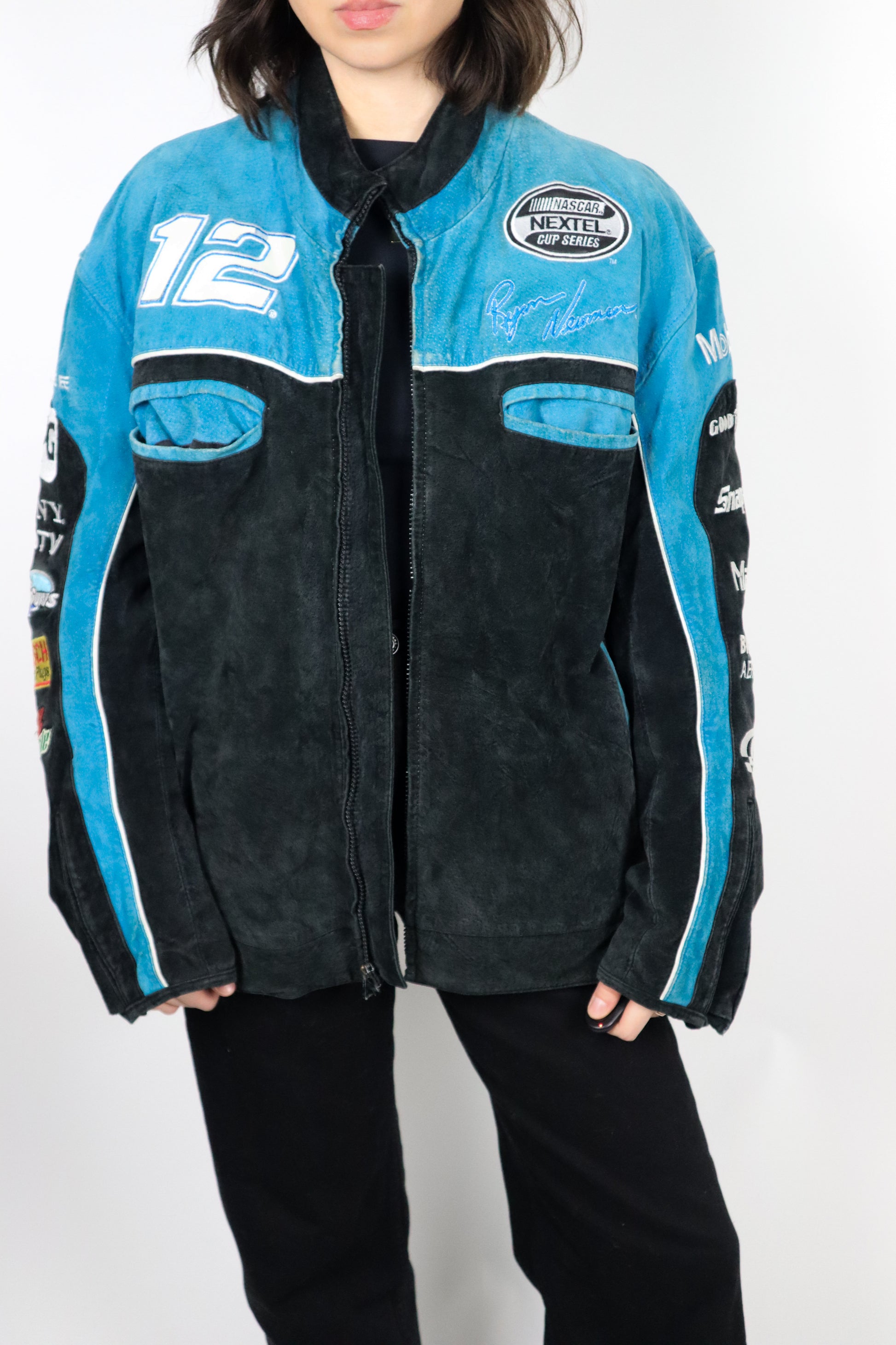 Vintage x Nascar Leather Racer Jacket (S-L)