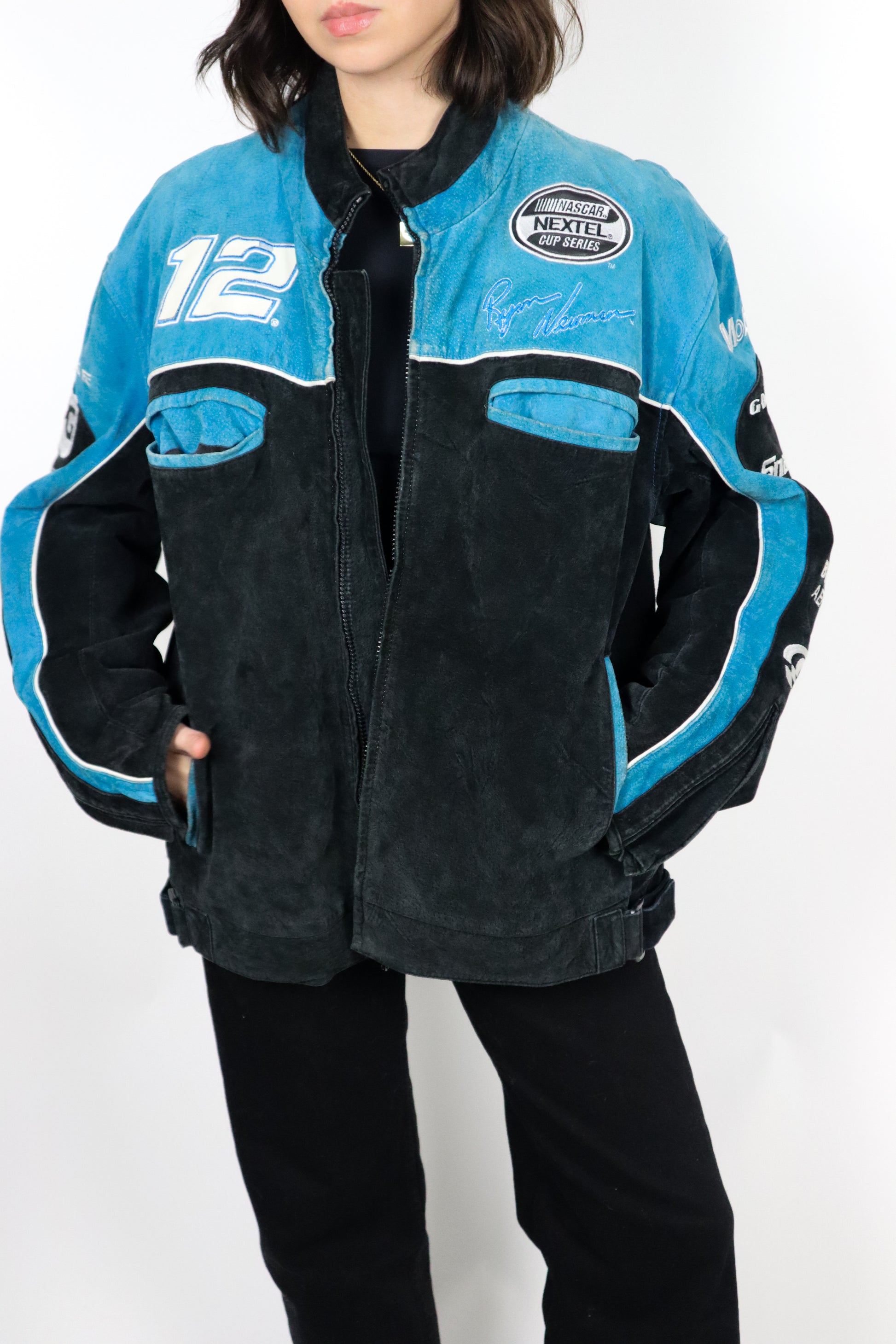Vintage x Nascar Leather Racer Jacket (S-L)