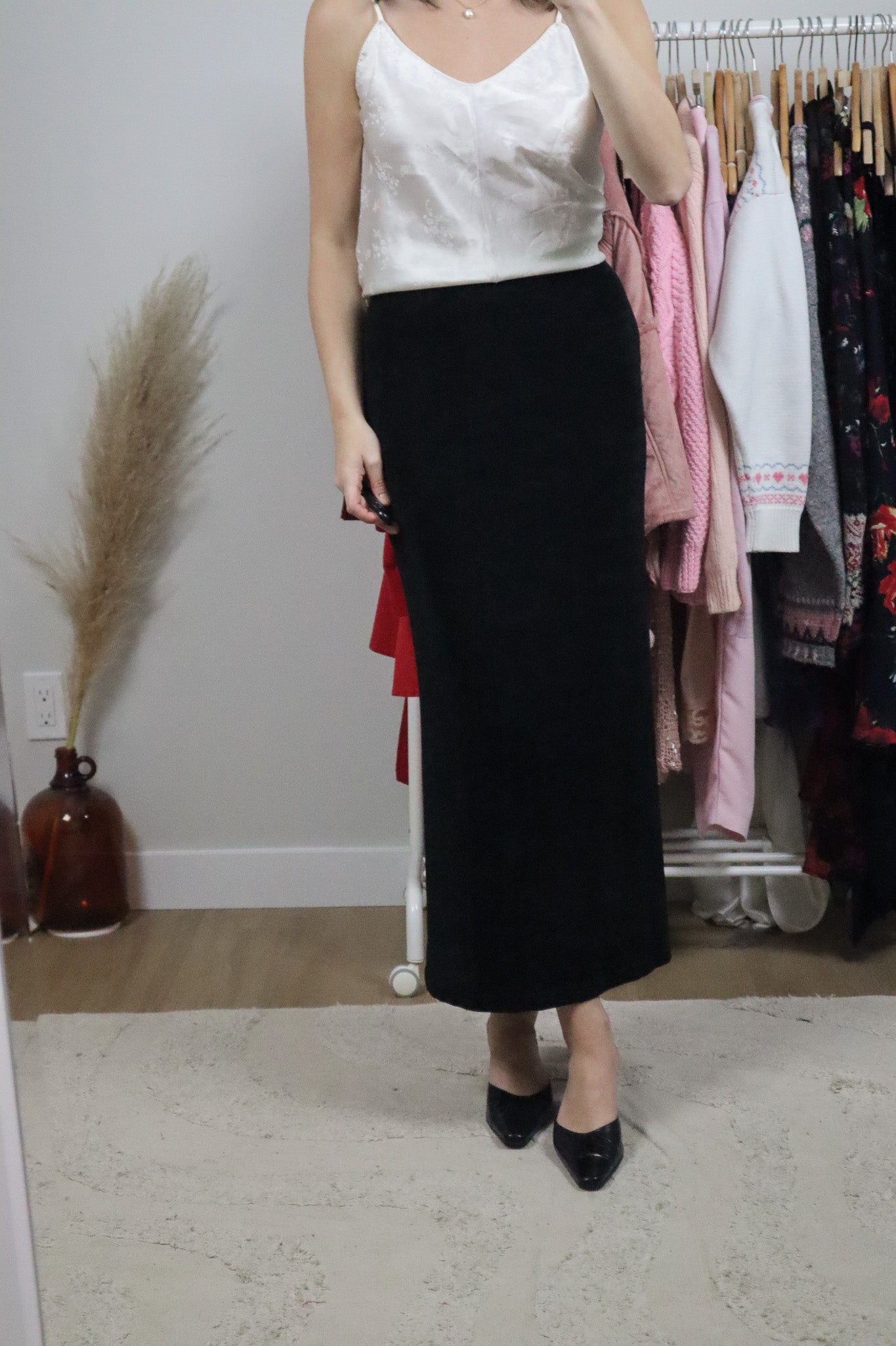Made in Canada x Vintage x Maxi Skirt (XS/S)