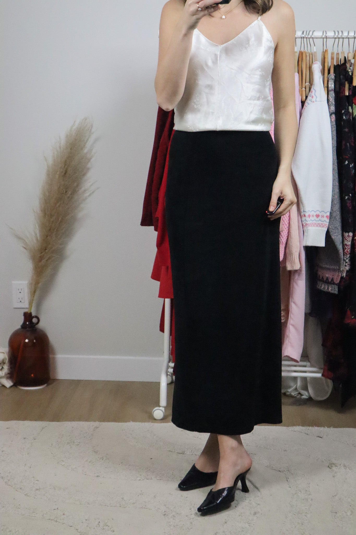 Made in Canada x Vintage x Maxi Skirt (XS/S)
