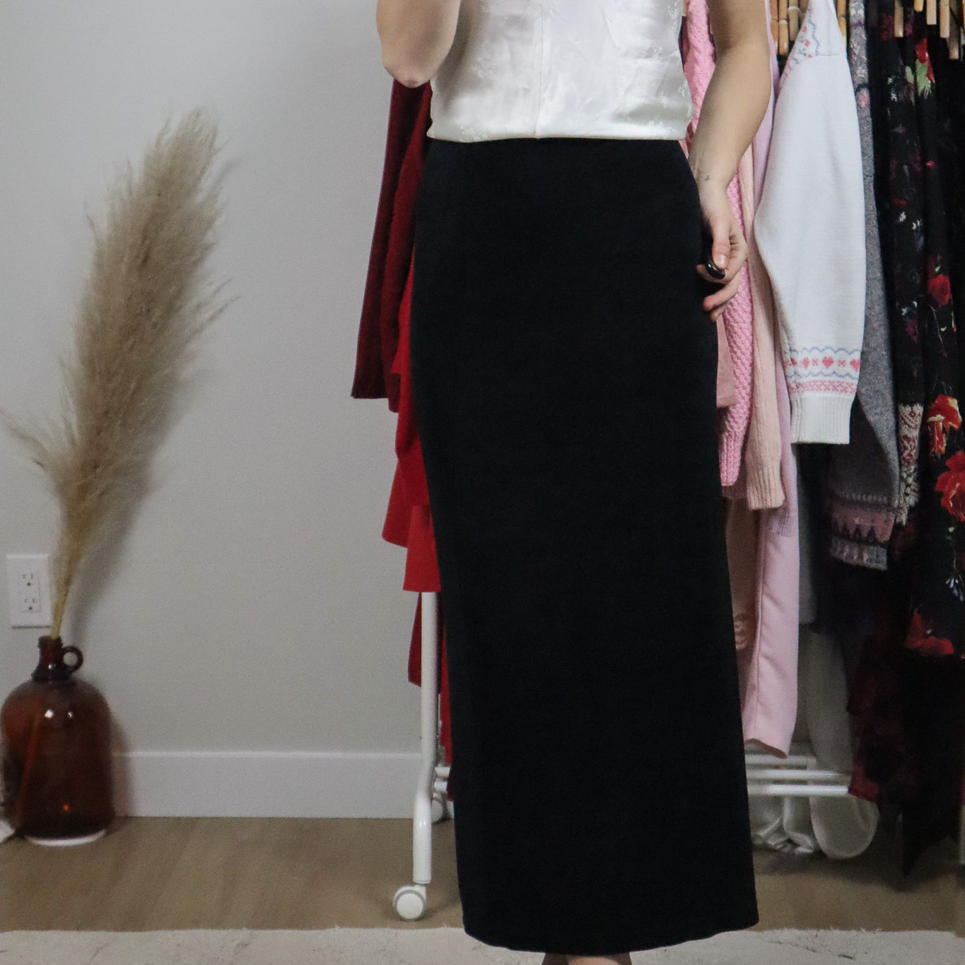 Made in Canada x Vintage x Maxi Skirt (XS/S)