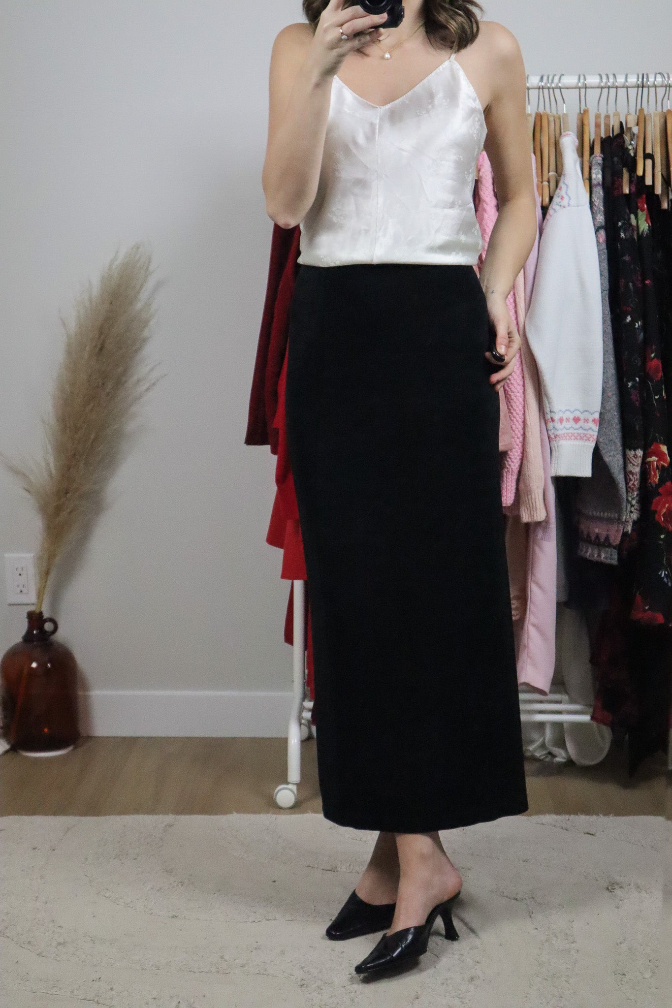 Made in Canada x Vintage x Maxi Skirt (XS/S)