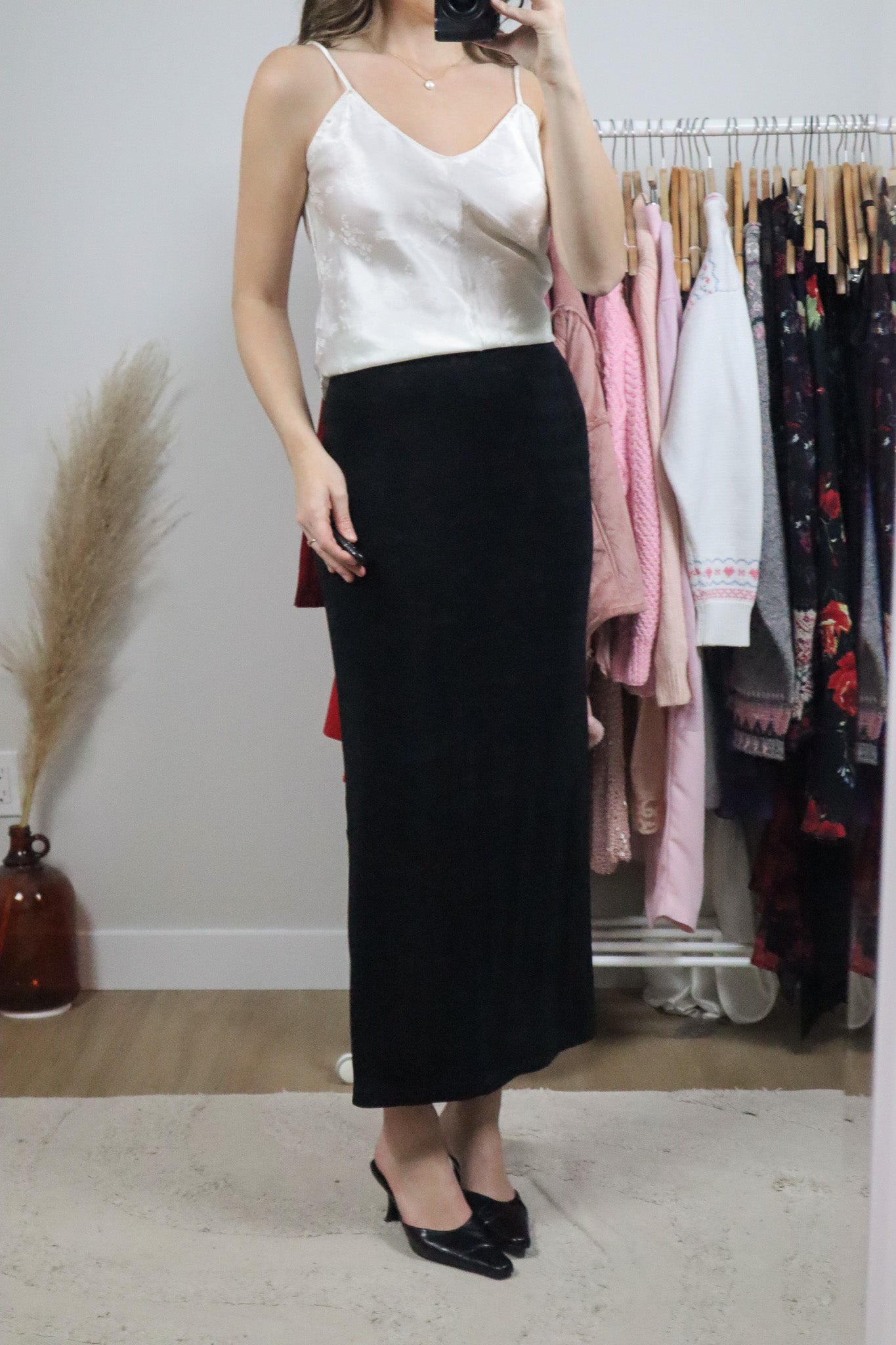 Made in Canada x Vintage x Maxi Skirt (XS/S)