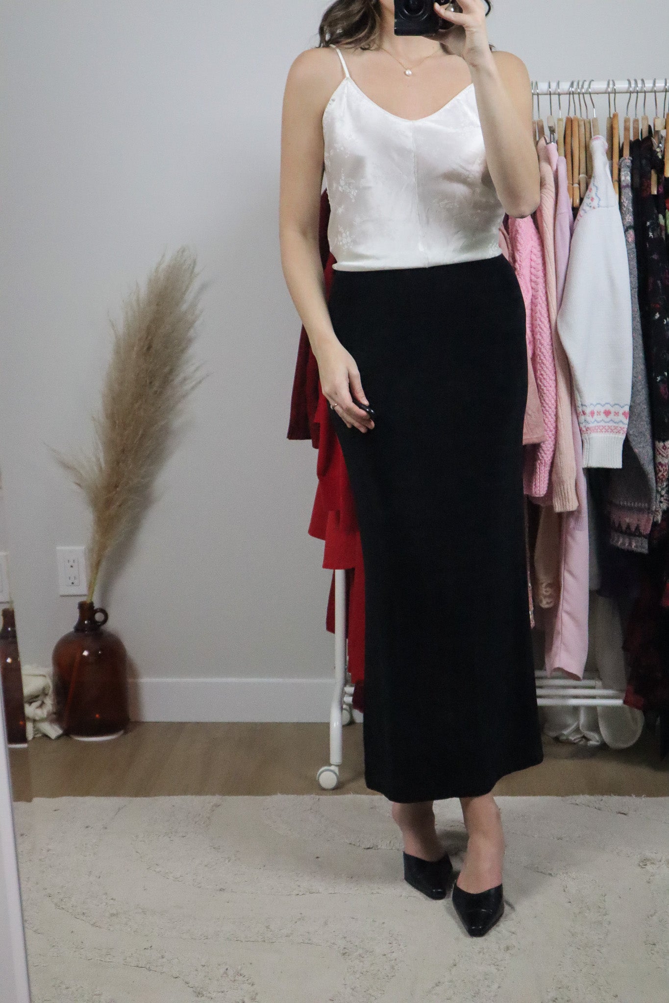 Made in Canada x Vintage x Maxi Skirt (XS/S)