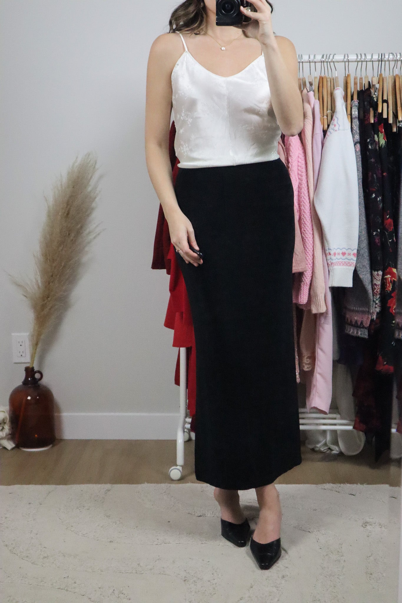 Made in Canada x Vintage x Maxi Skirt (XS/S)