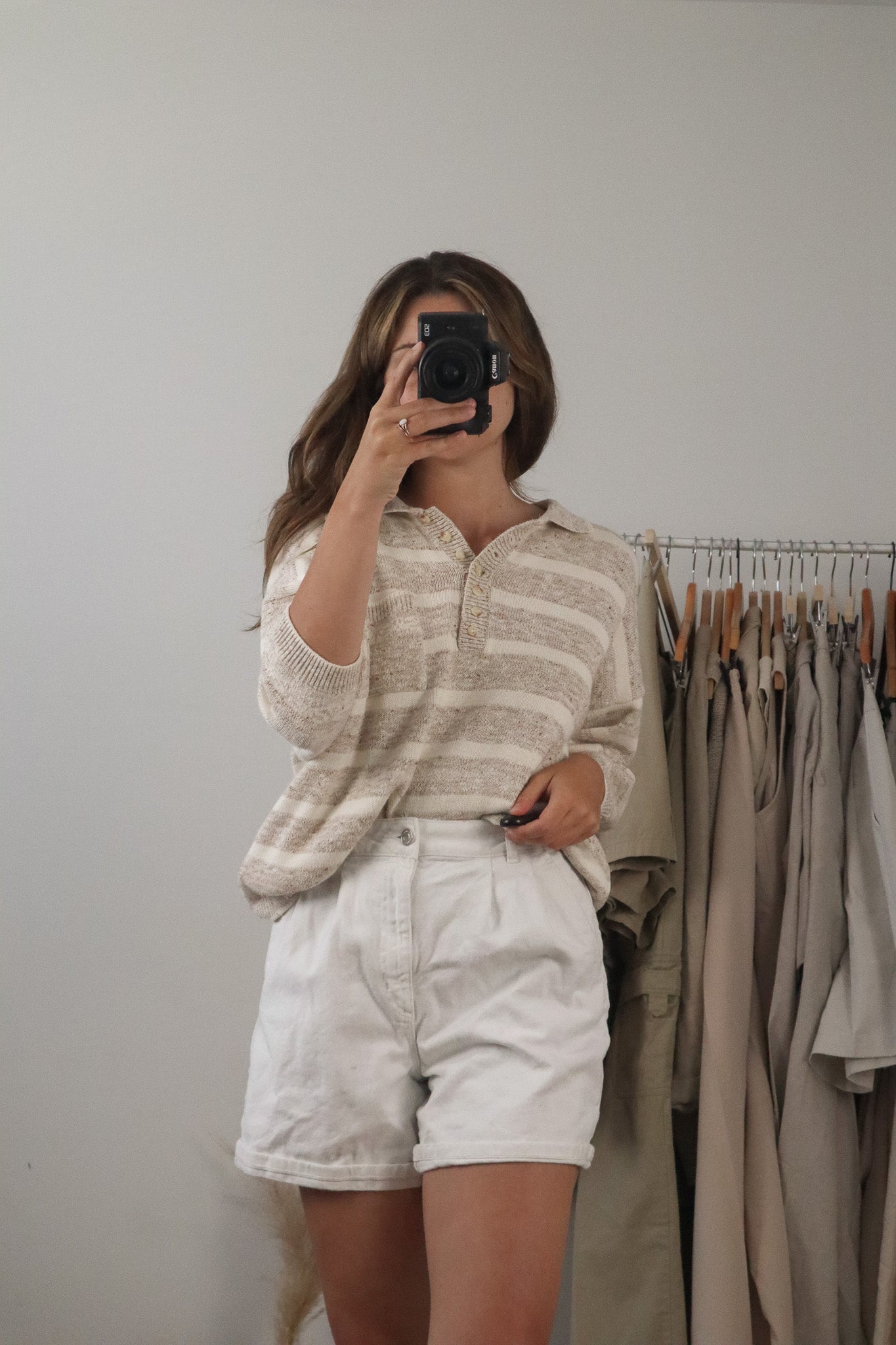 Vintage x Striped Sweater (S/M)