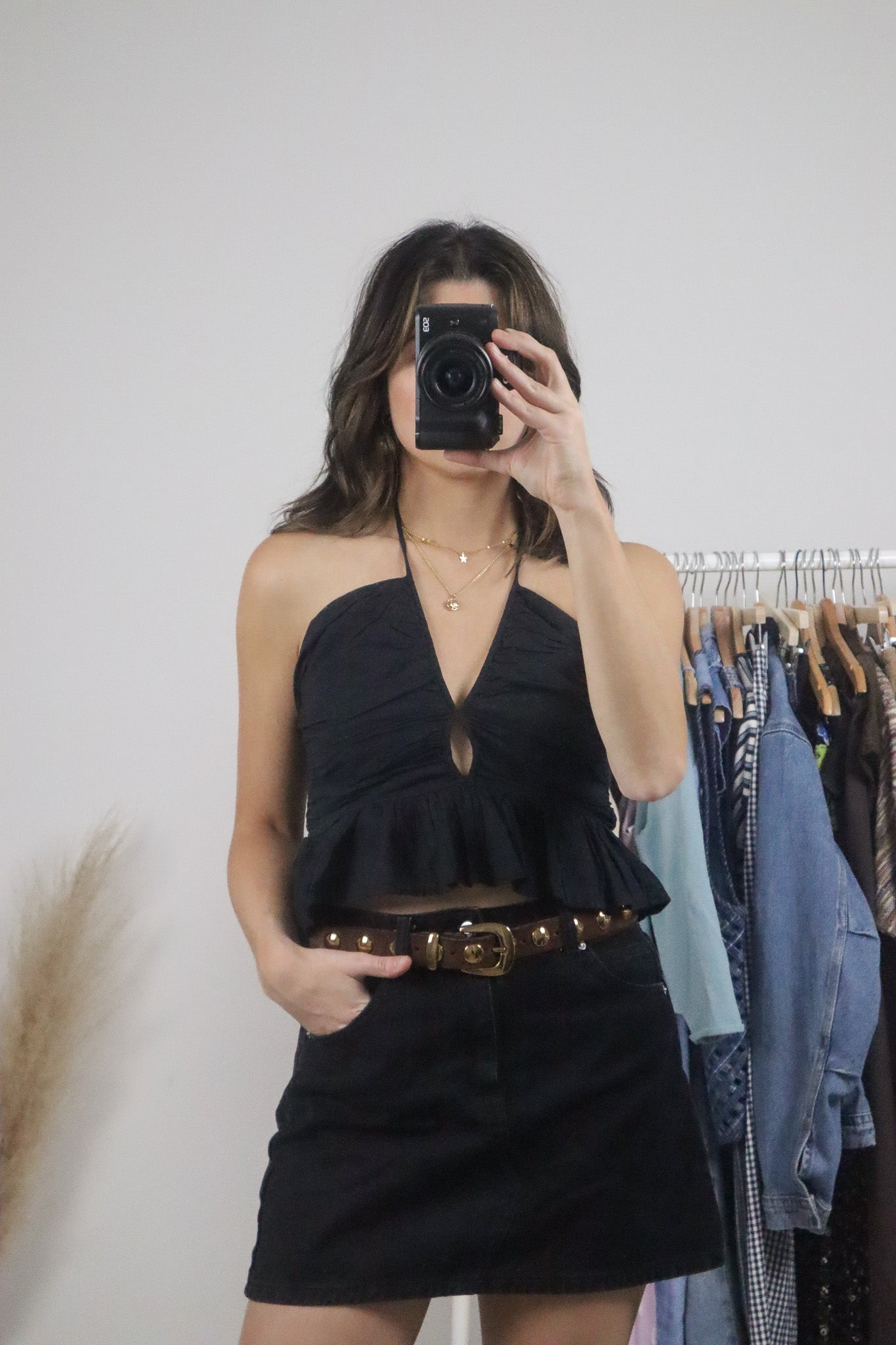 Modern x Free People x Cotton Halter Top (S)