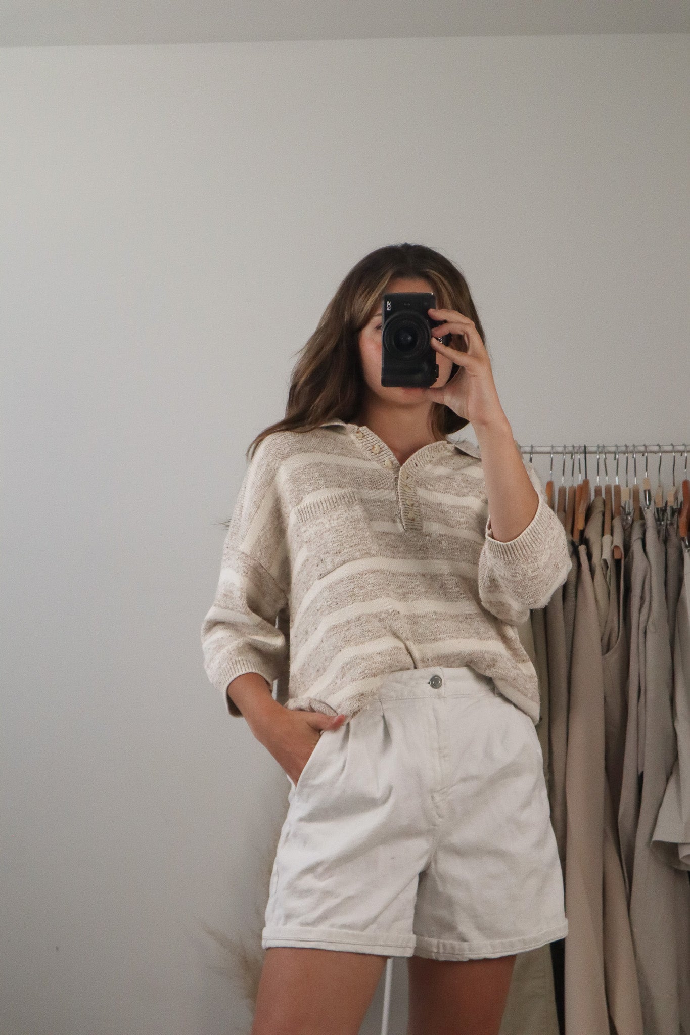 Vintage x Striped Sweater (S/M)