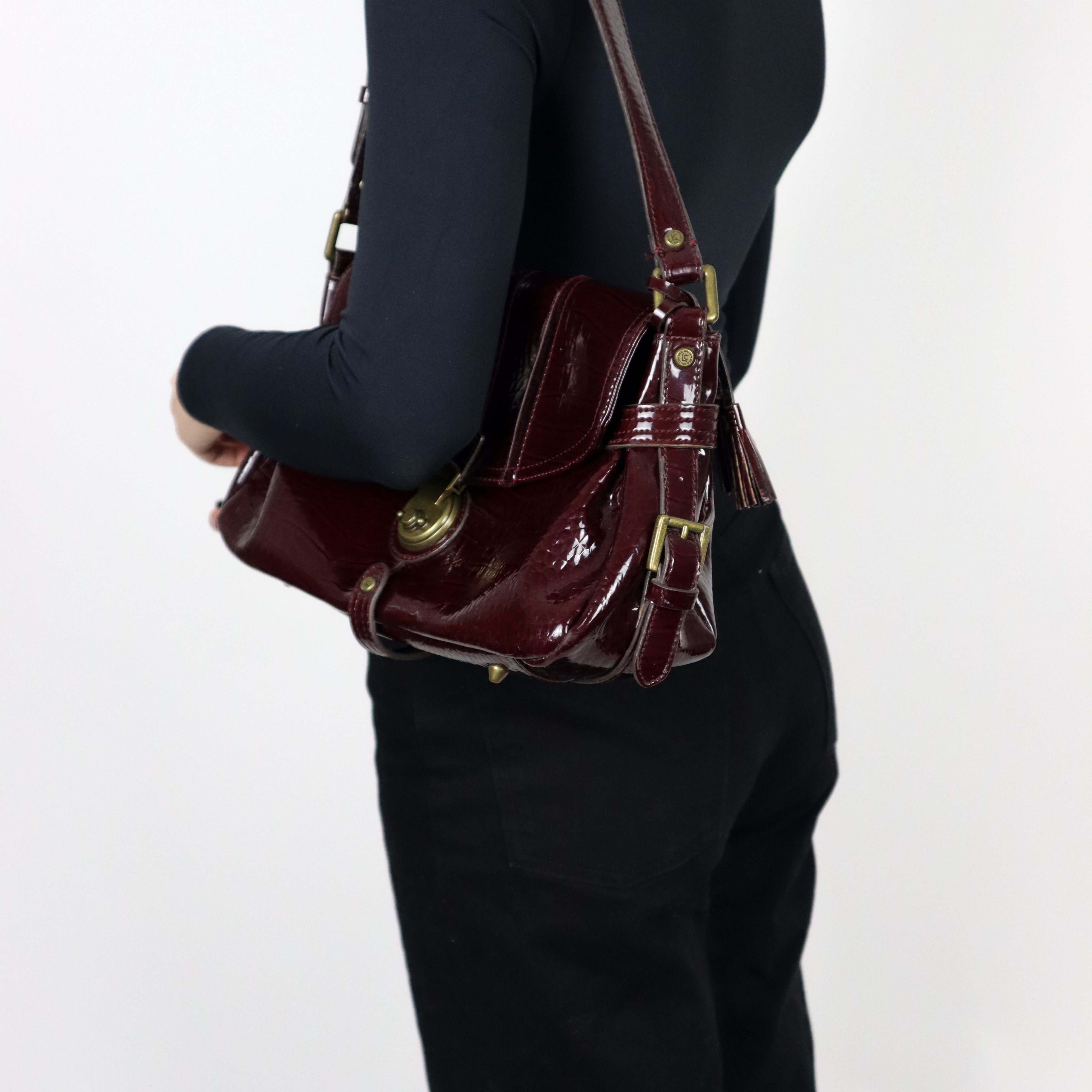 Vintage x Faux Leather Purse