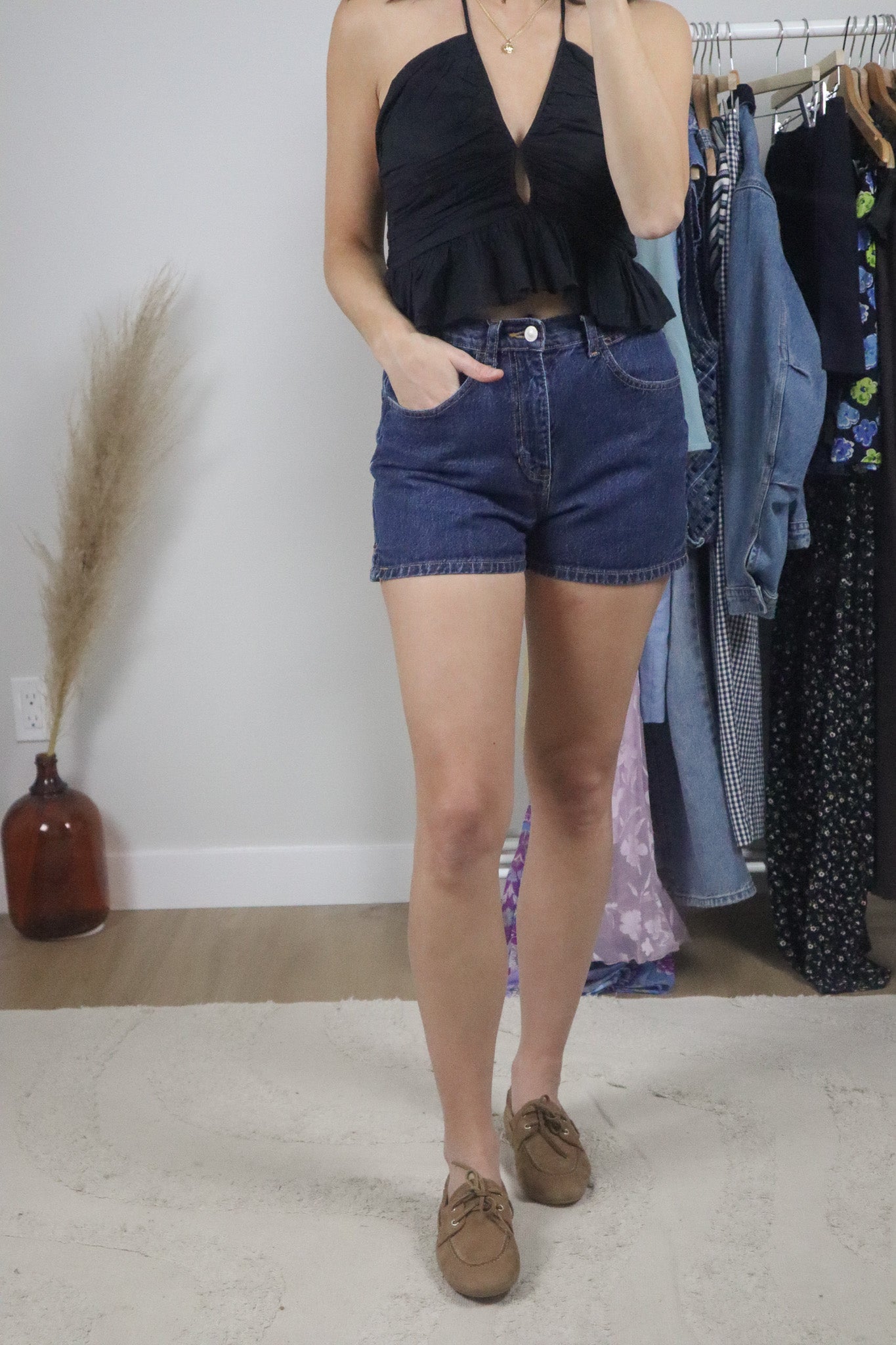 Vintage x Denim Shorts (4)