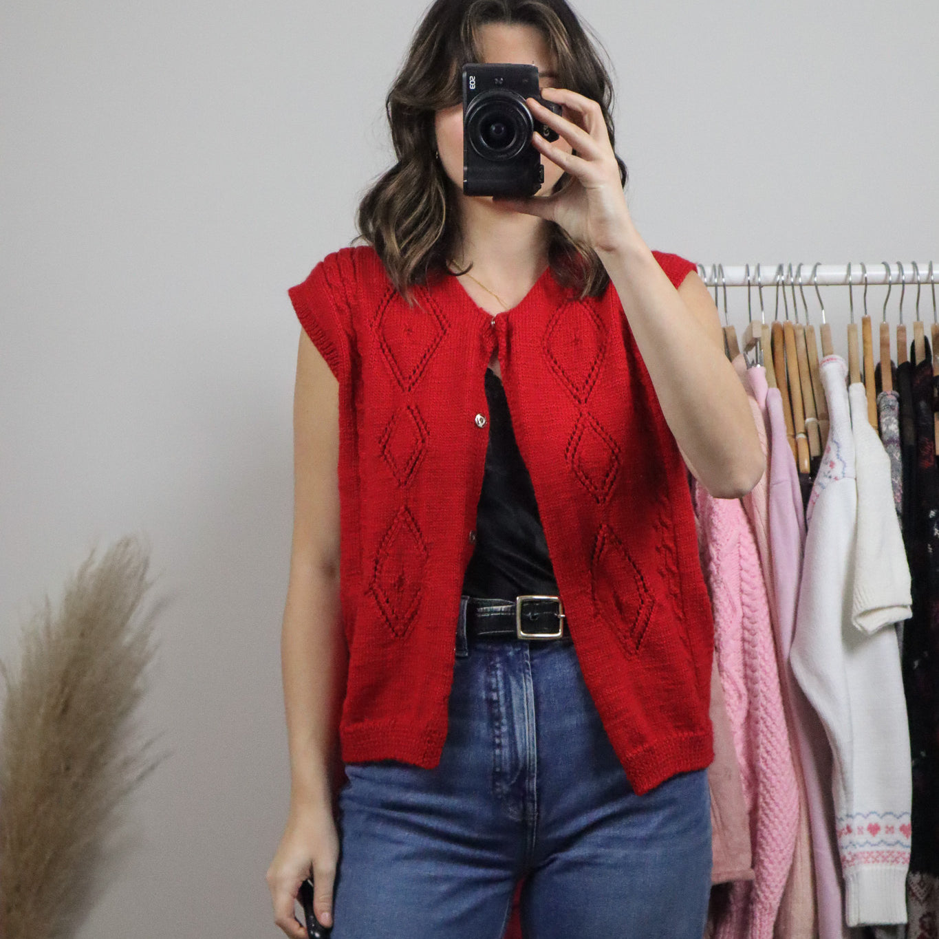 Handmade x Knit Sweater Vest (S/M)