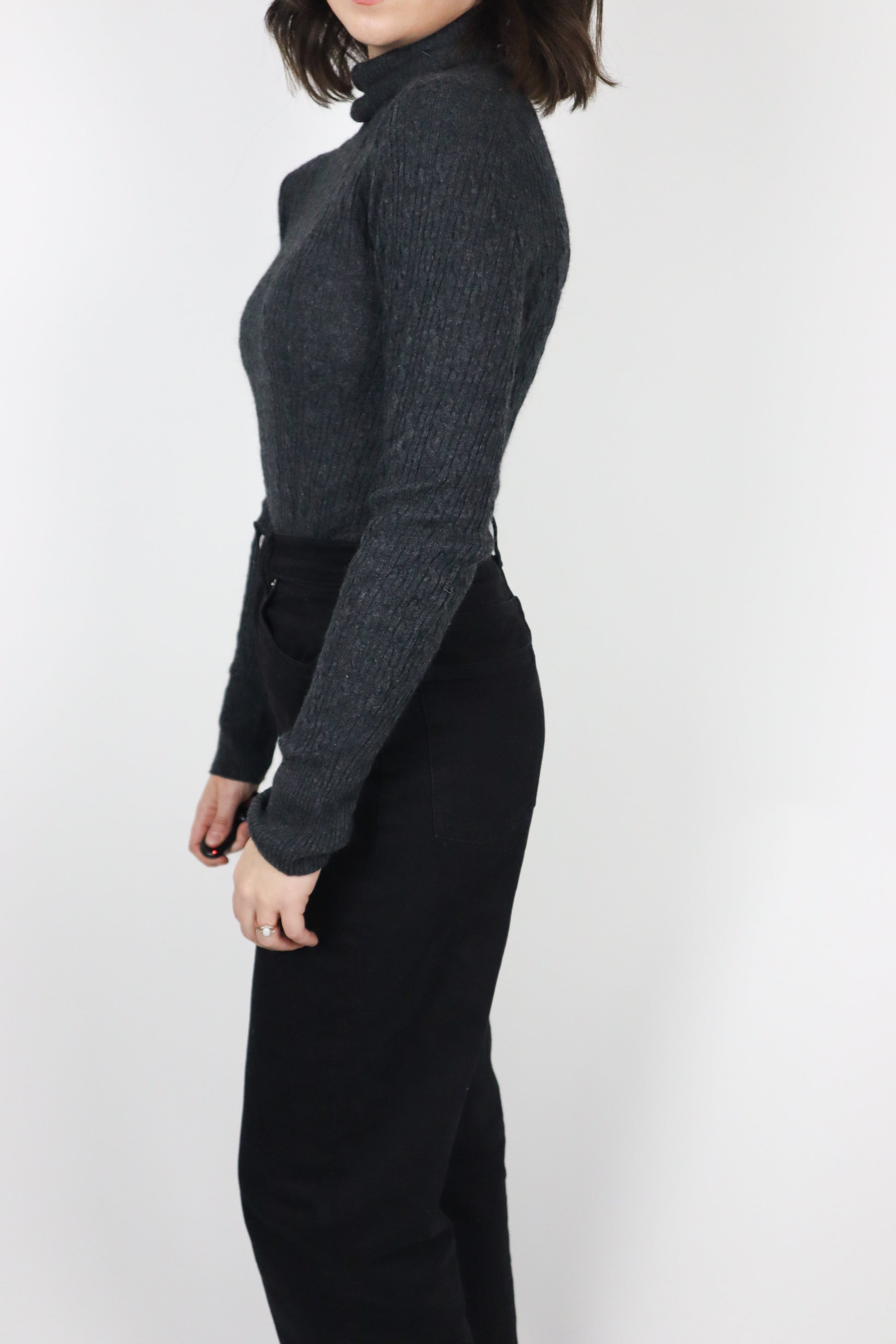 Vintage x Cashwool Blend Turtleneck (S/M)