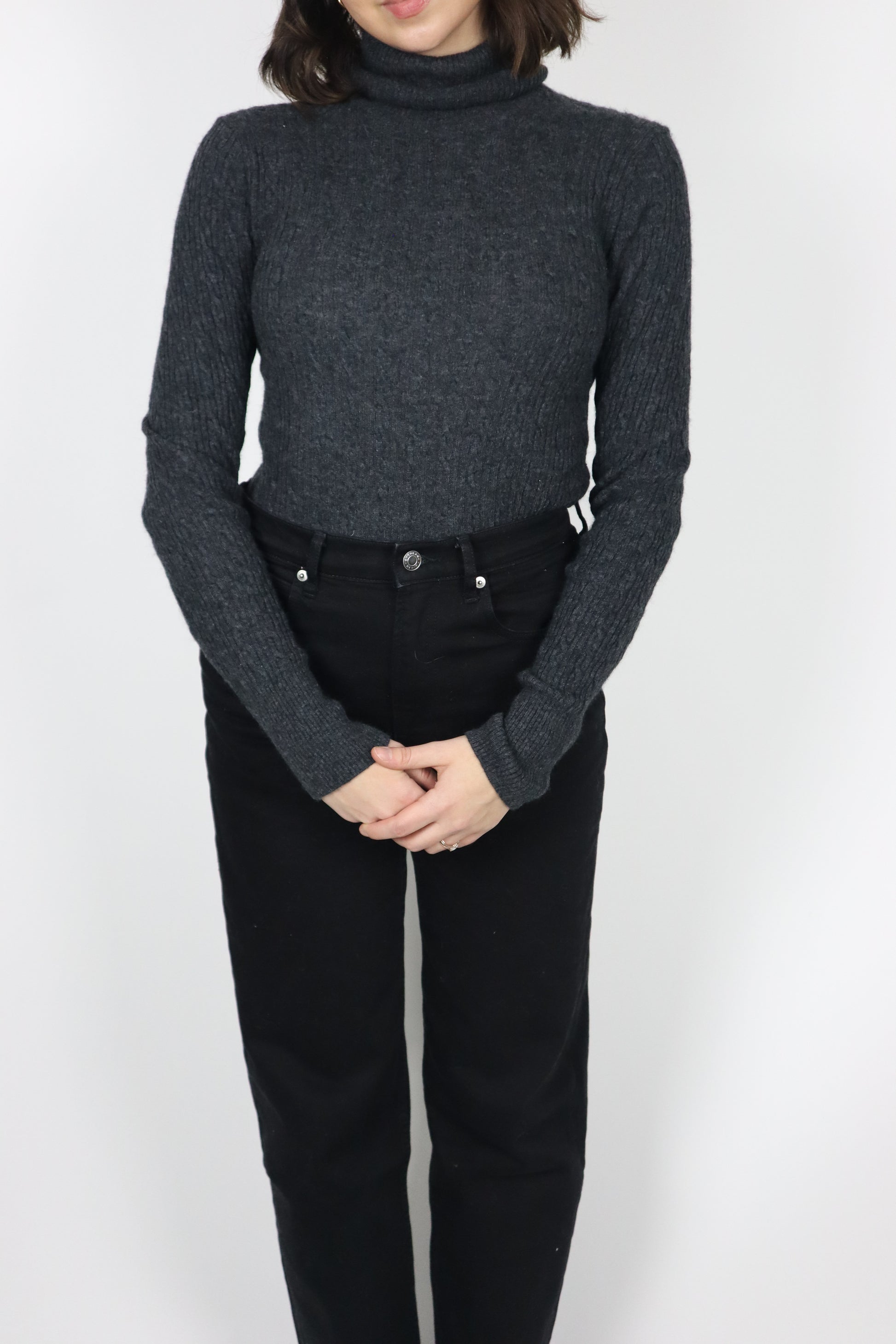 Vintage x Cashwool Blend Turtleneck (S/M)