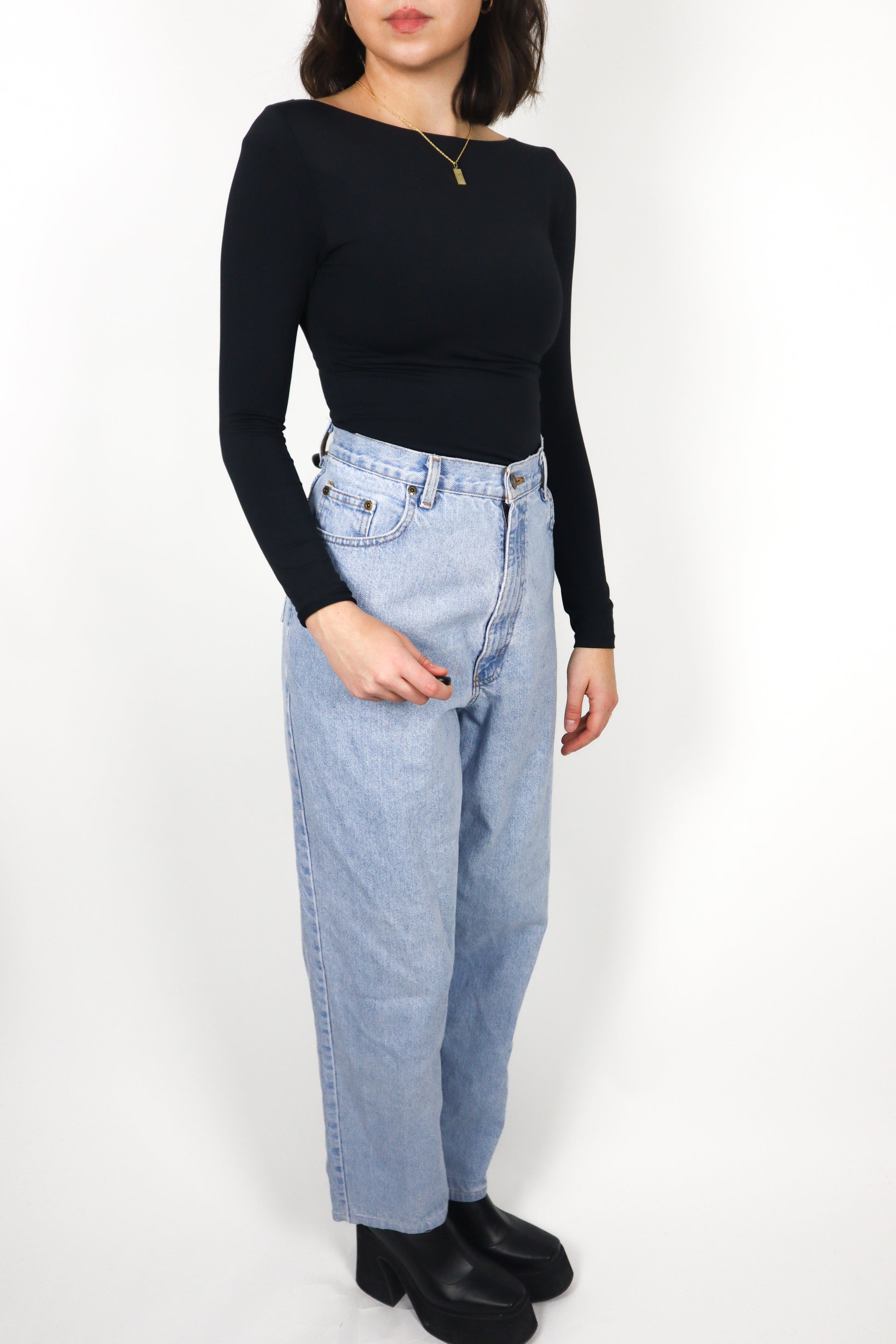 Vintage x Mom Jeans (L)
