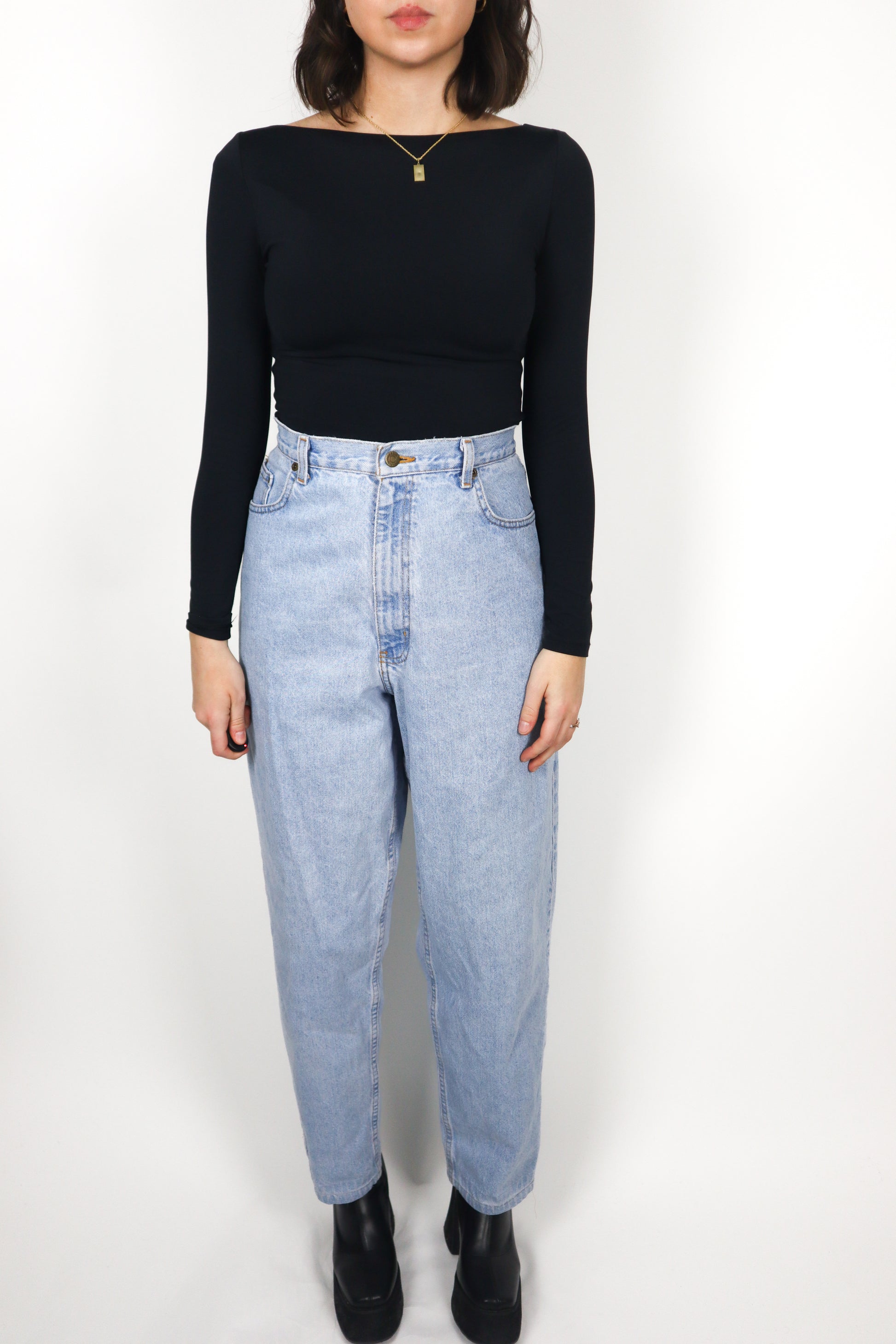 Vintage x Mom Jeans (L)