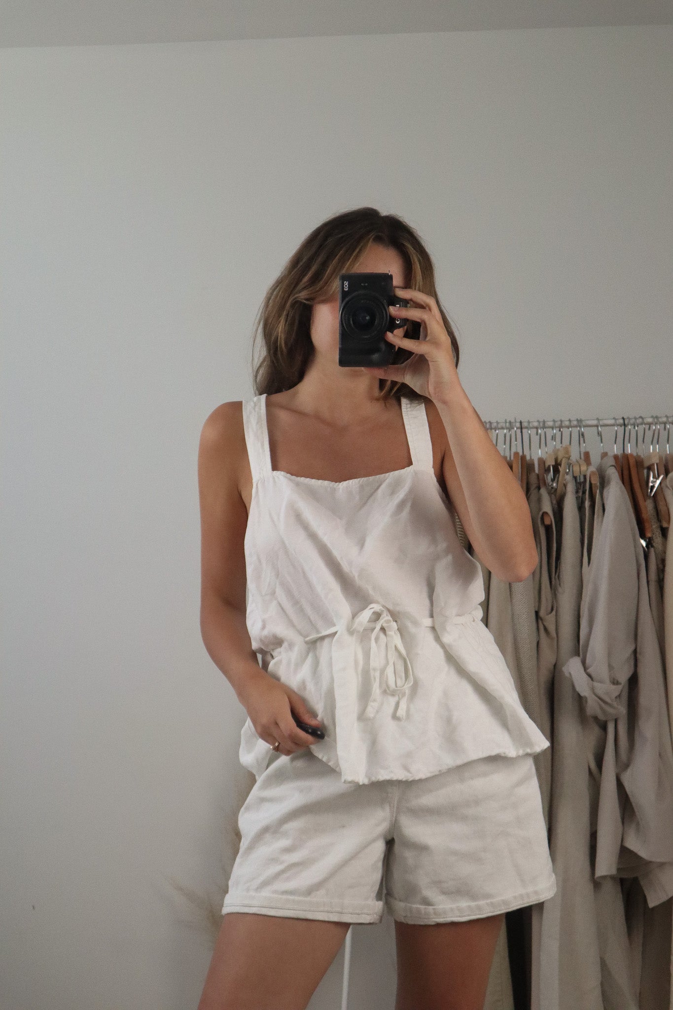 Modern x Wilfred Linen Blend Tank (L)