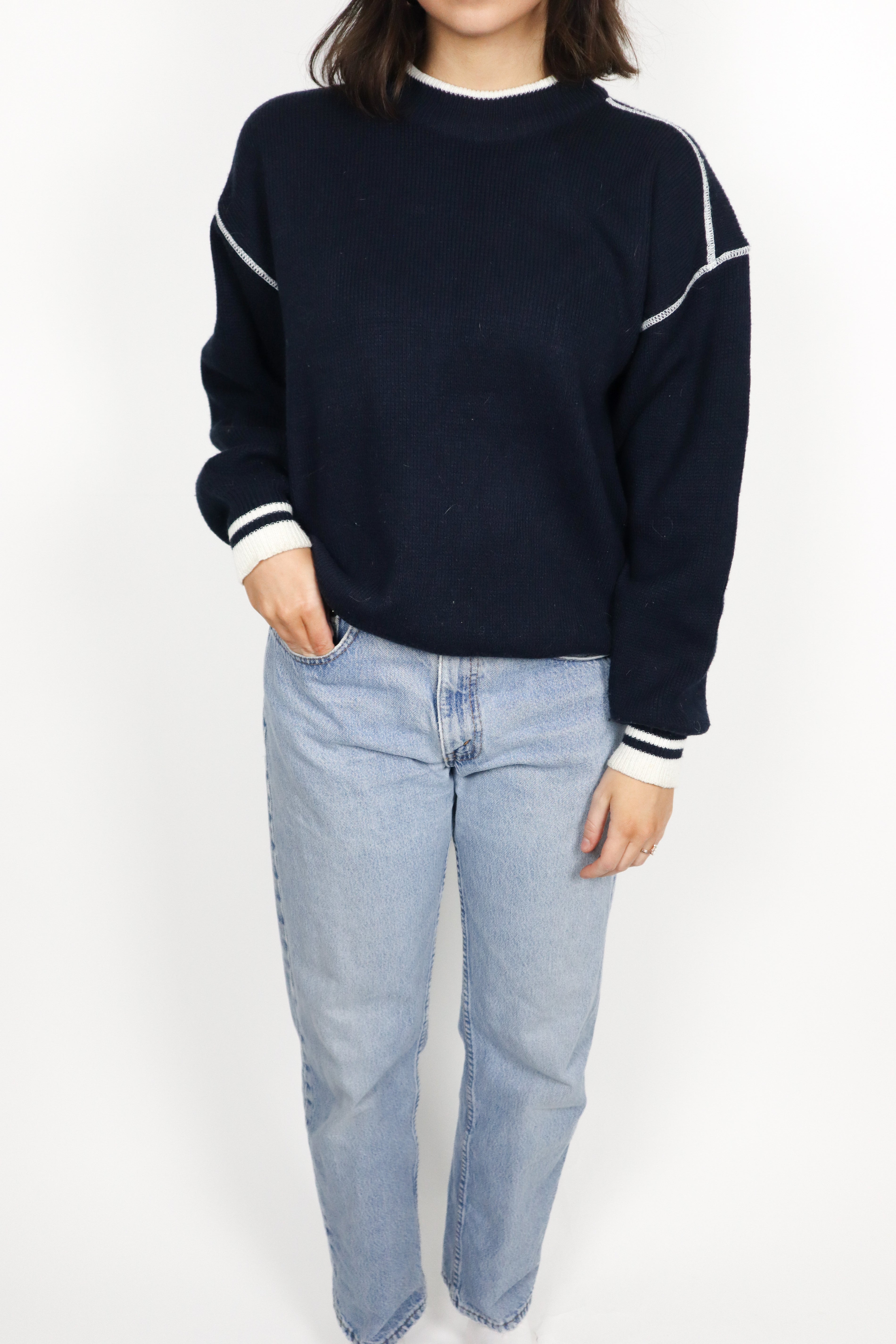 Made in Korea x Vintage x Knit (M)