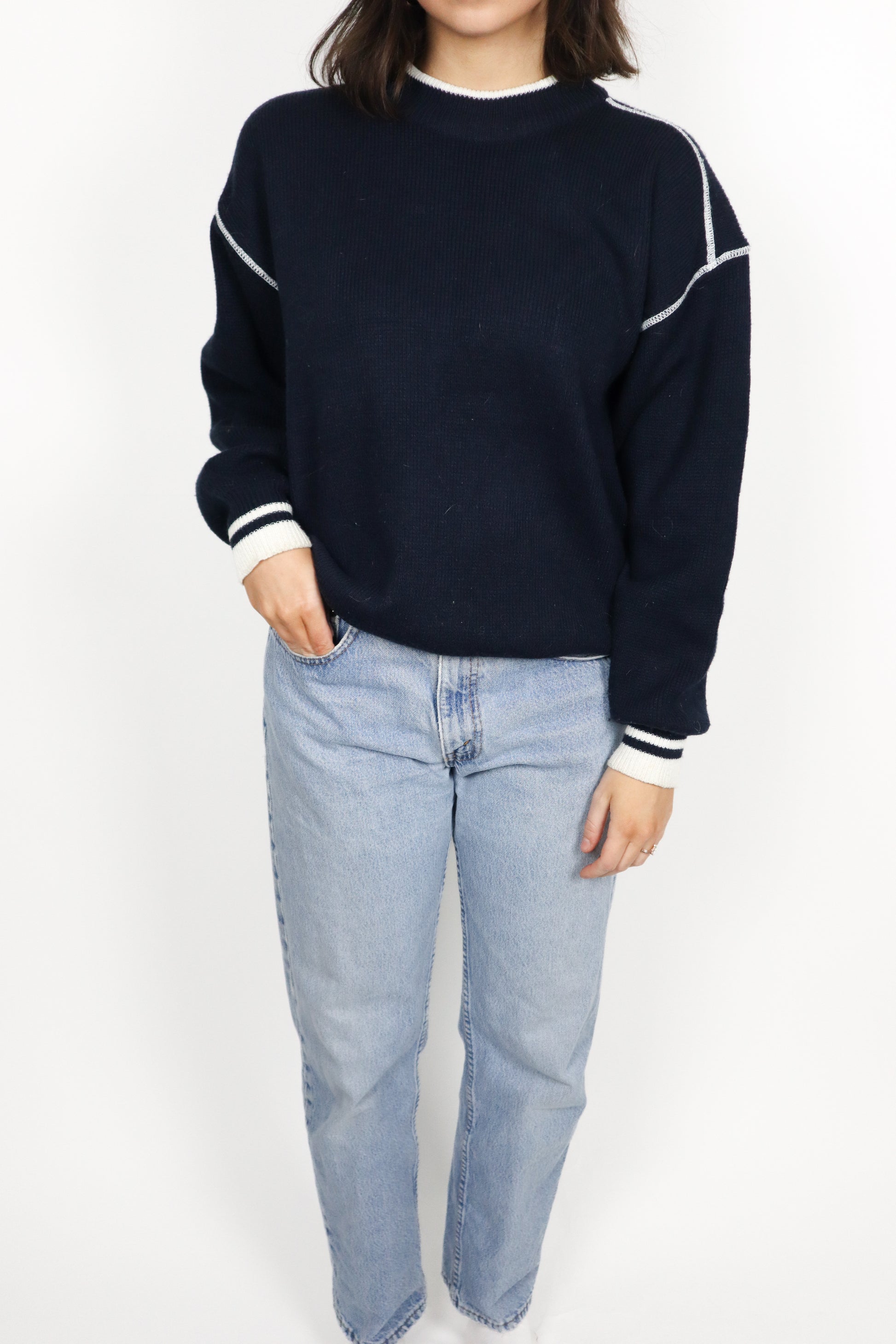 Made in Korea x Vintage x Knit (M)